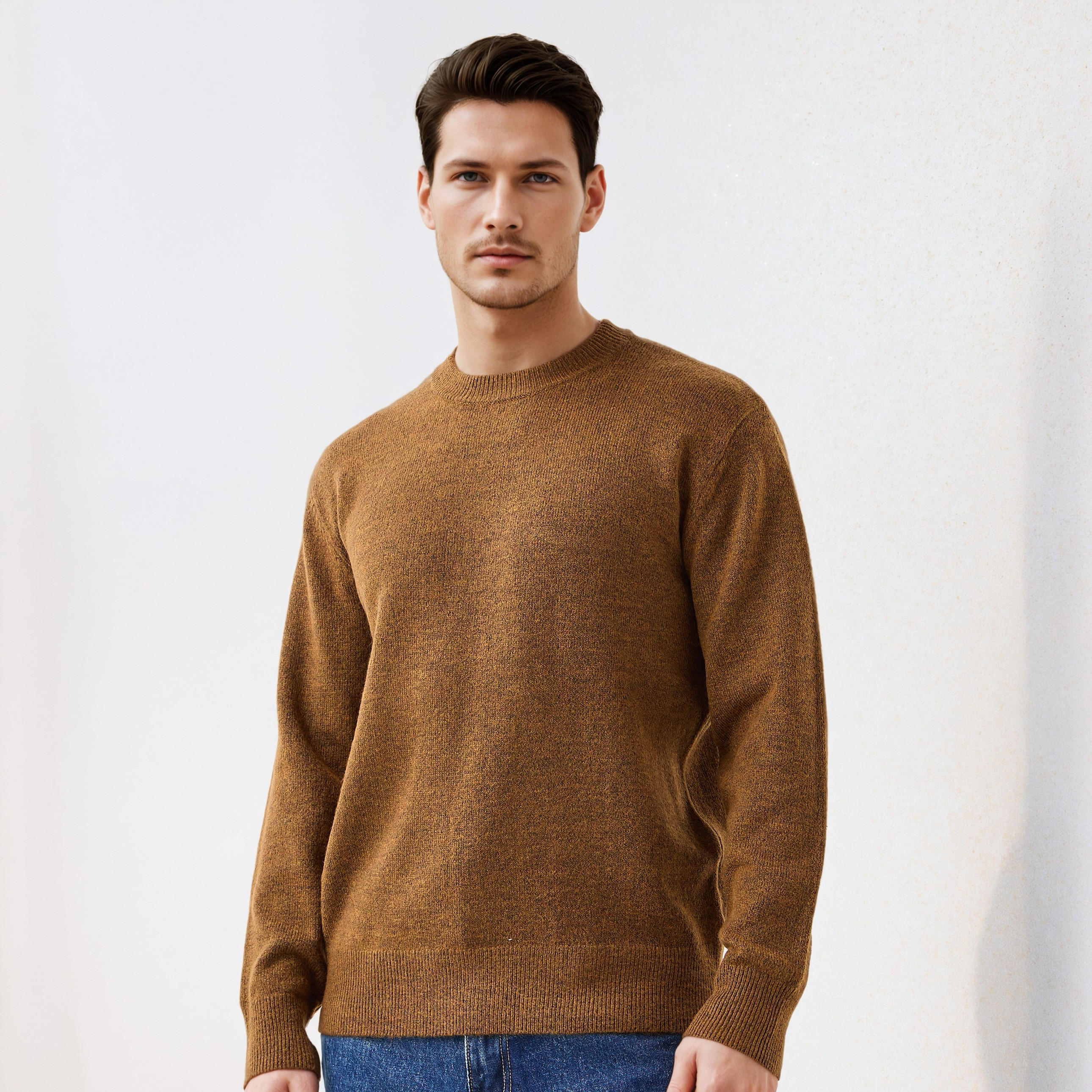 Textured Sweater with Crew Neck-men-clothing-sweatersandpullovers-image-6