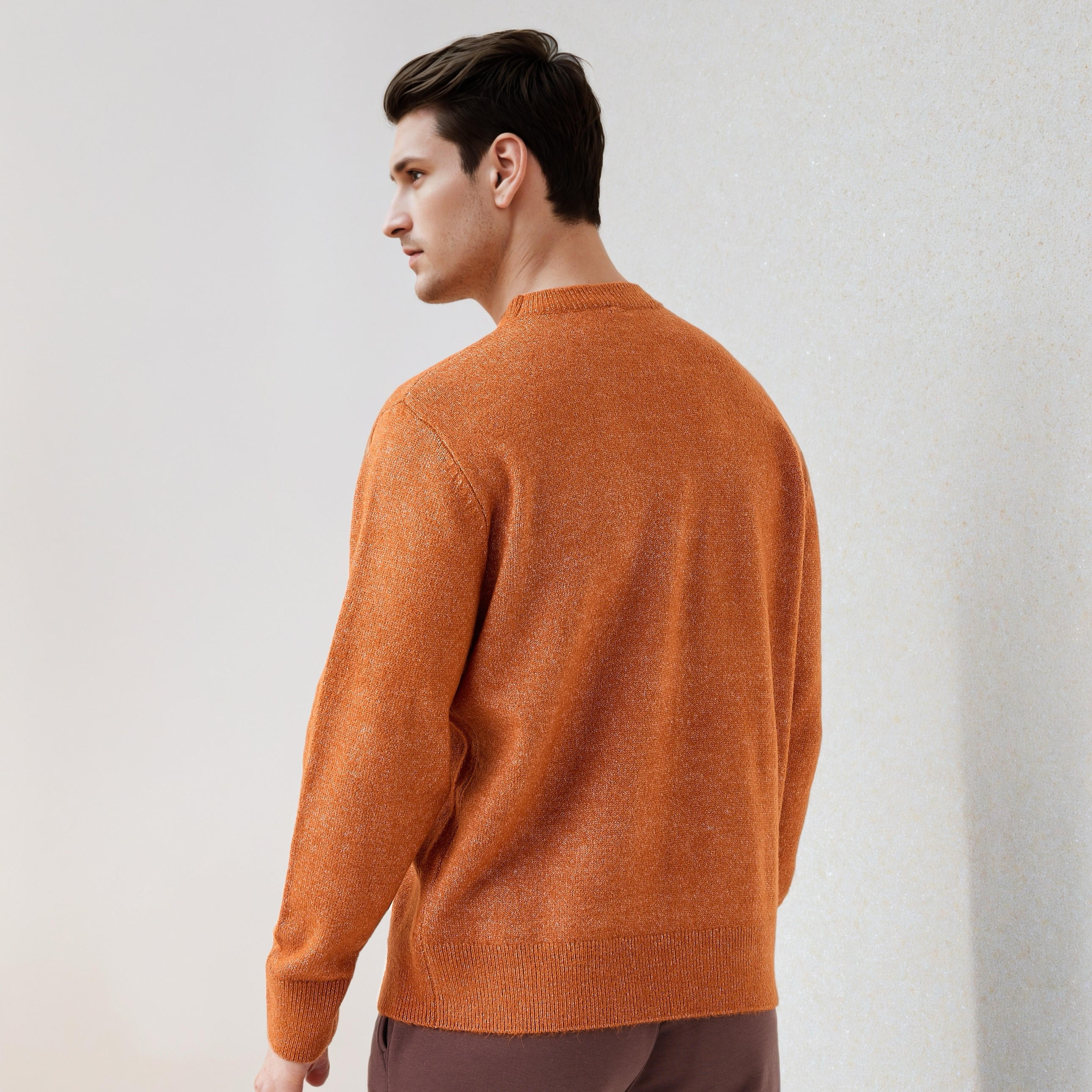 Textured Sweater with Crew Neck-men-clothing-sweatersandpullovers-image-4