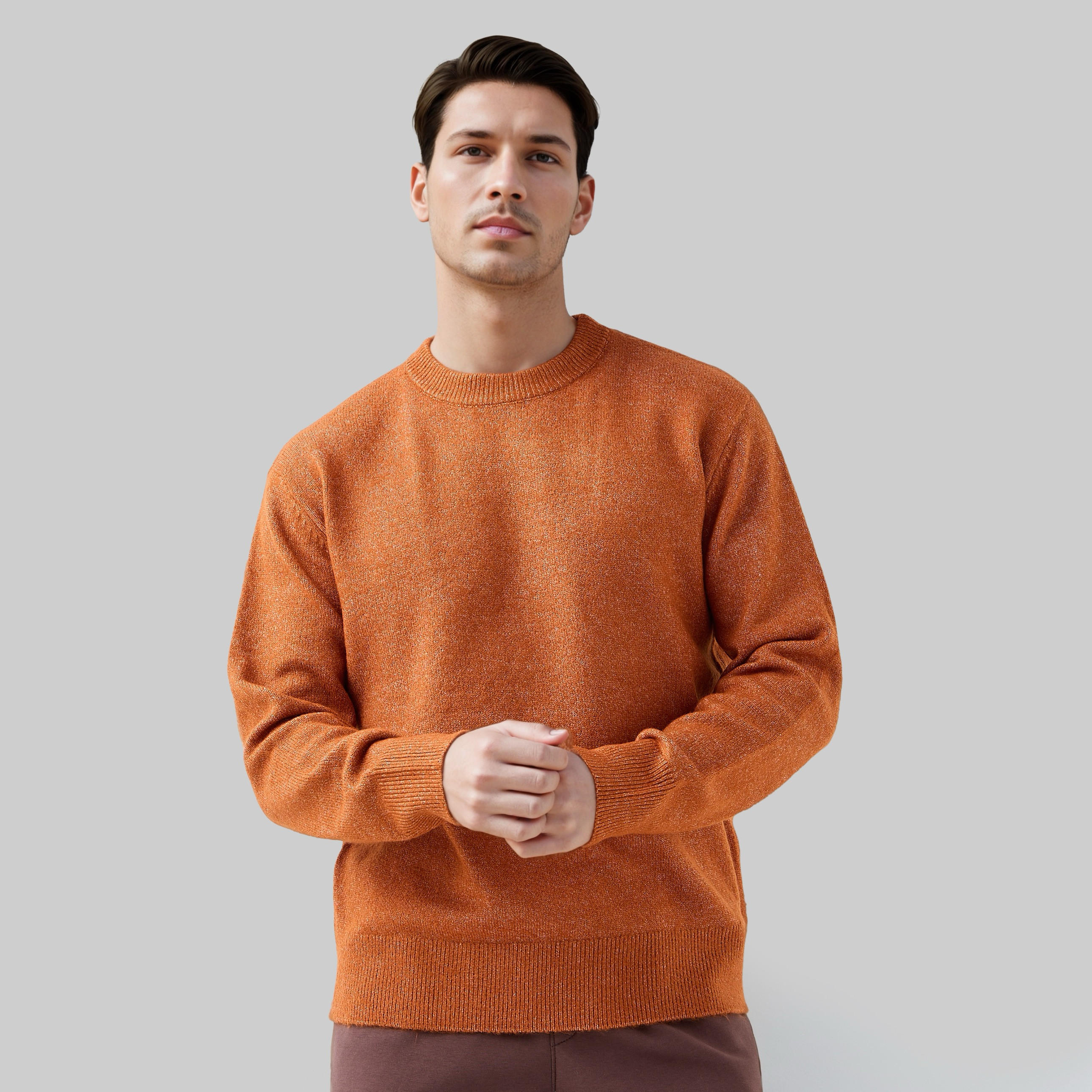 Textured Sweater with Crew Neck-men-clothing-sweatersandpullovers-image-6