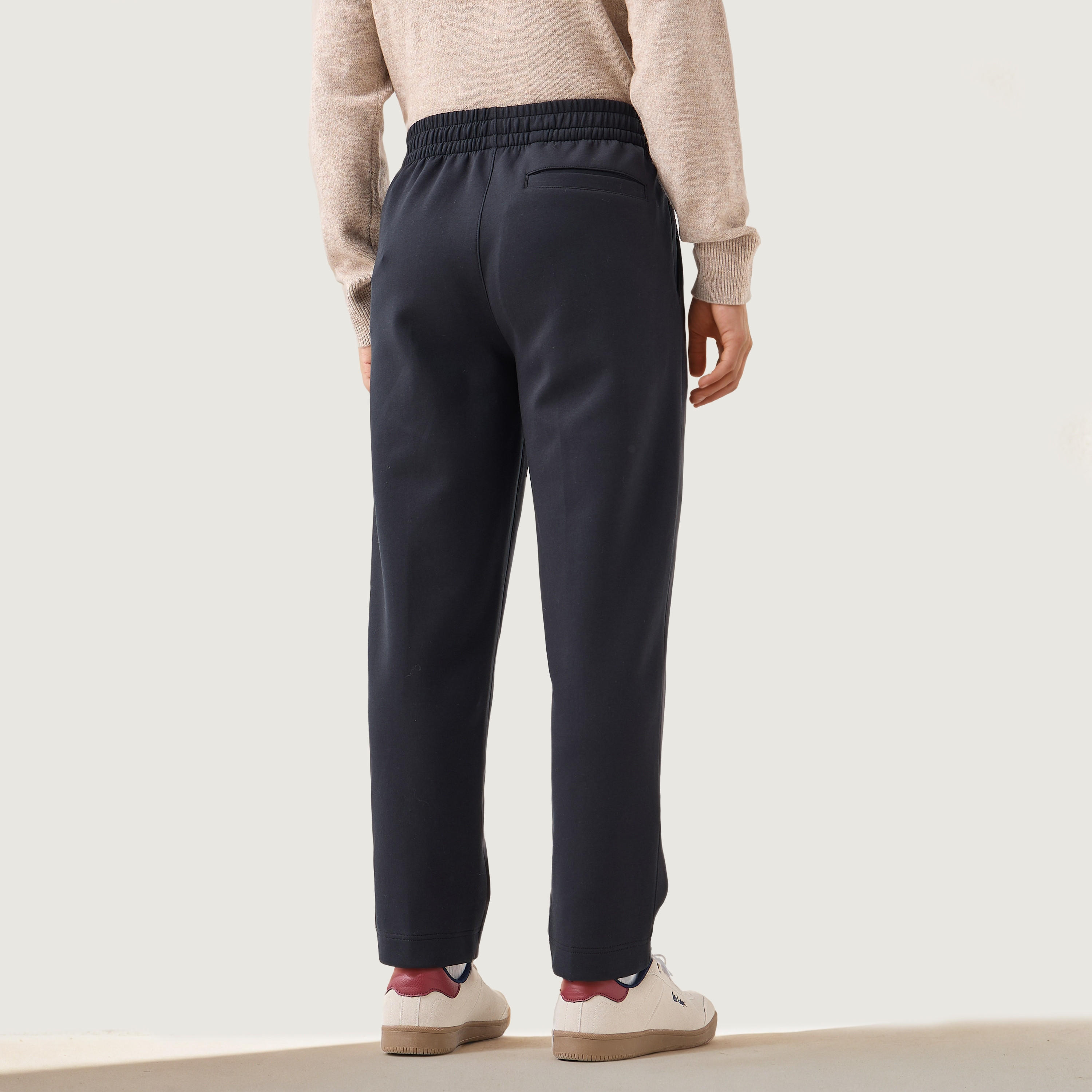 Men Regular Fit Joggers with Flexi Waist-men-clothing-bottoms-joggers-image-3