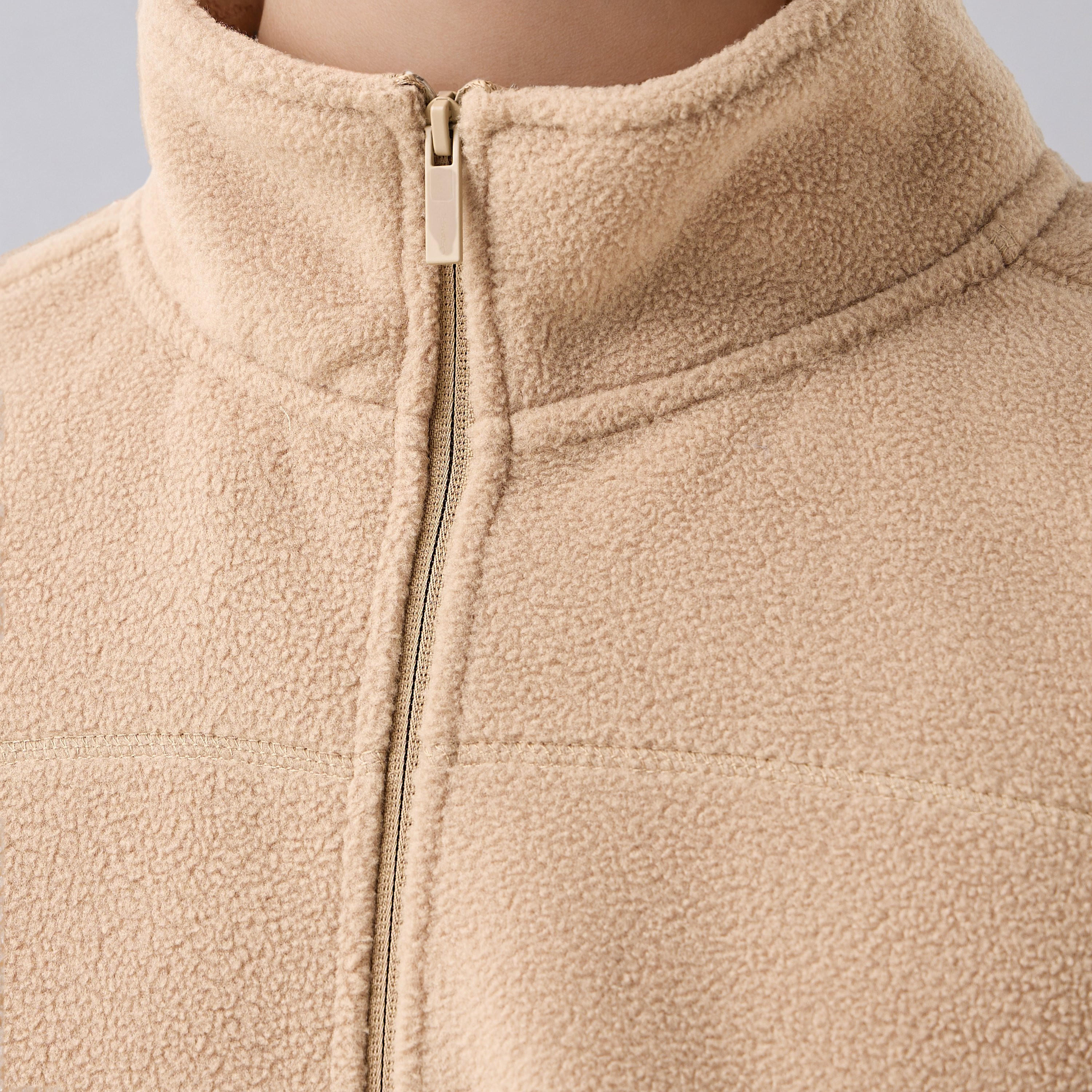 Men Regular Fit High Neck Fleece Jacket-men-clothing-jacketsandblazers-jackets-image-3