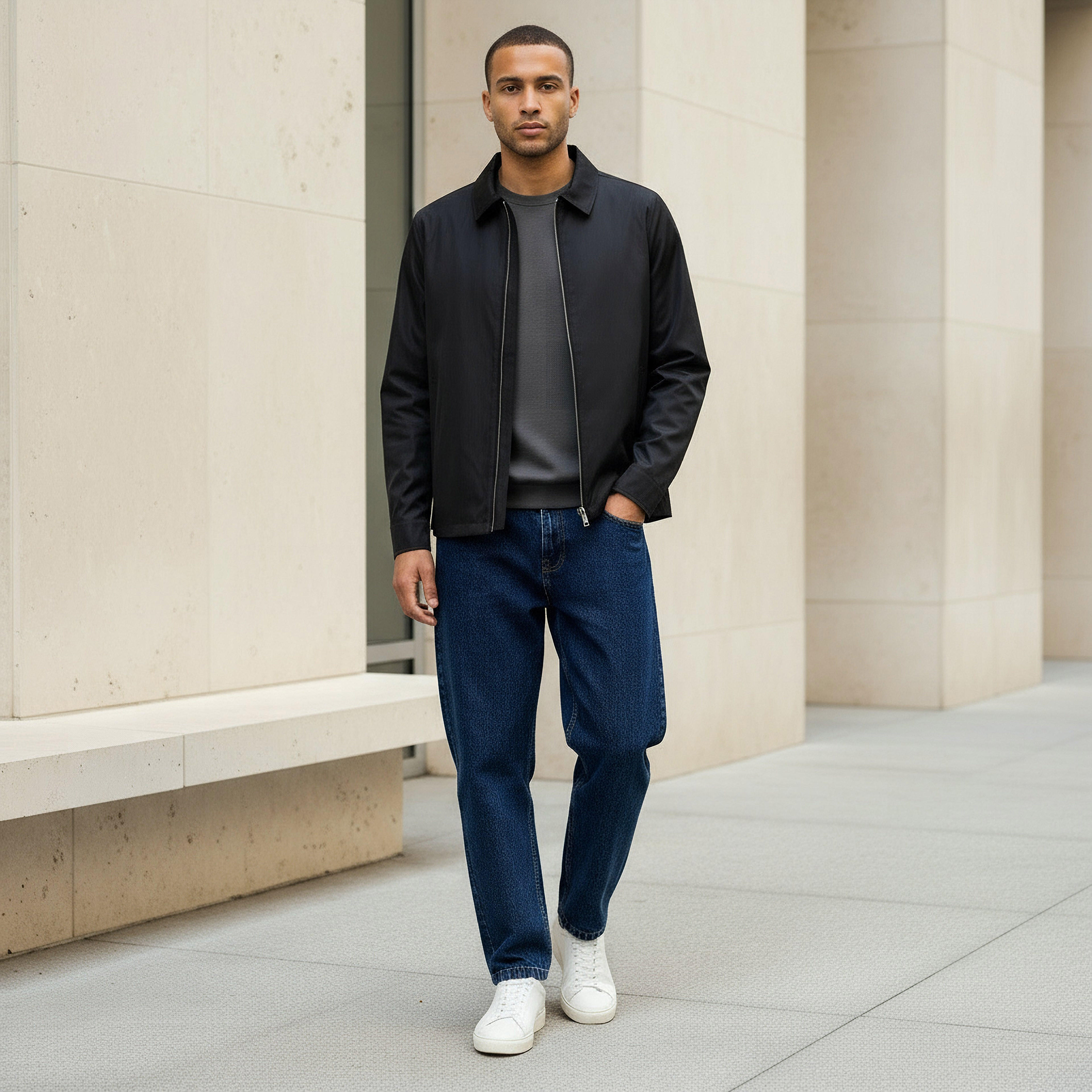 Men Regular Fit Collared Jacket-men-clothing-jacketsandblazers-jackets-image-2