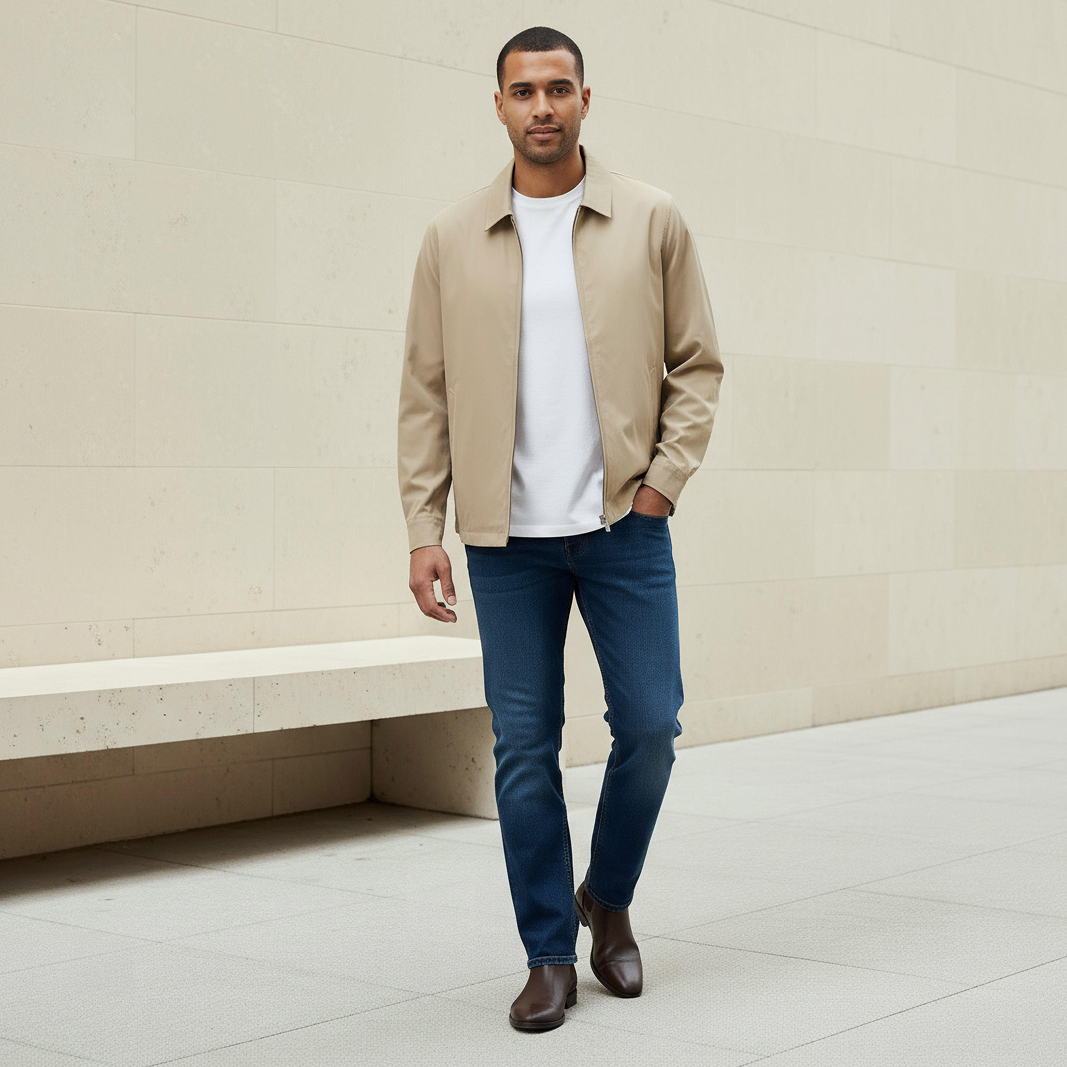 Men Regular Fit Collared Jacket-men-clothing-jacketsandblazers-jackets-image-2