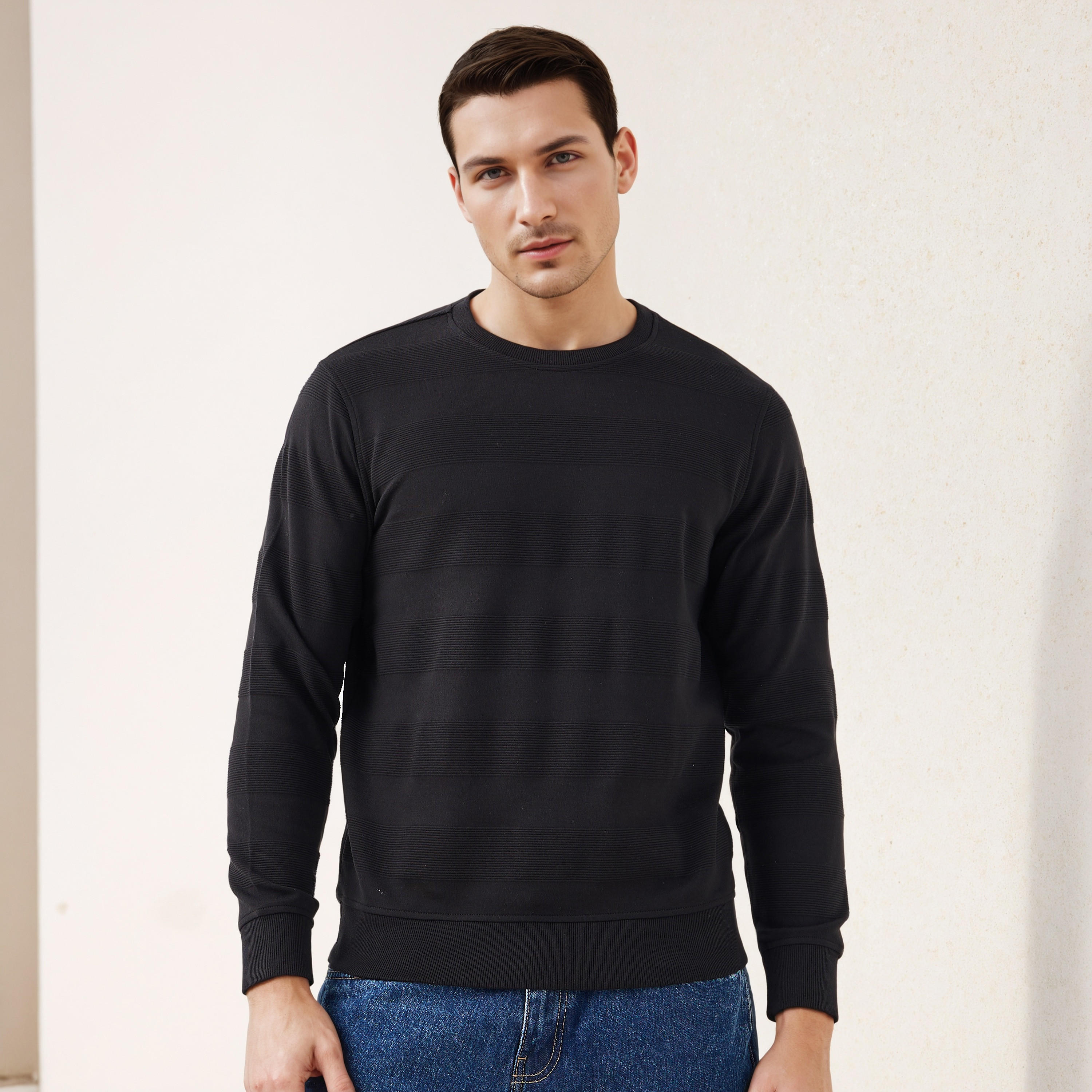 سويت شيرت بارز الملمس-men-winterwear-hoodiesandsweatshirts-image-4