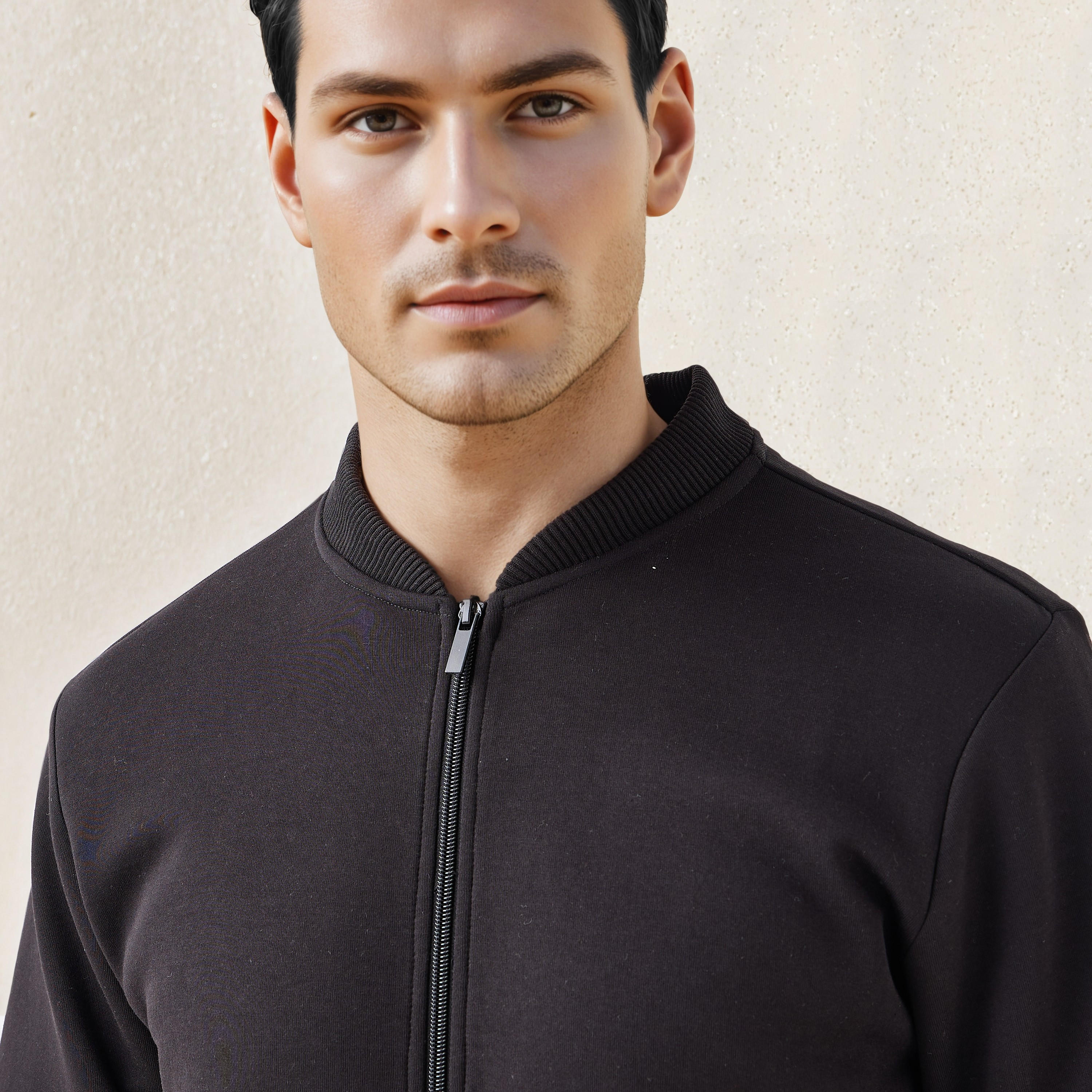Men Regular Fit Bomber Jacket-men-clothing-jacketsandblazers-jackets-image-4