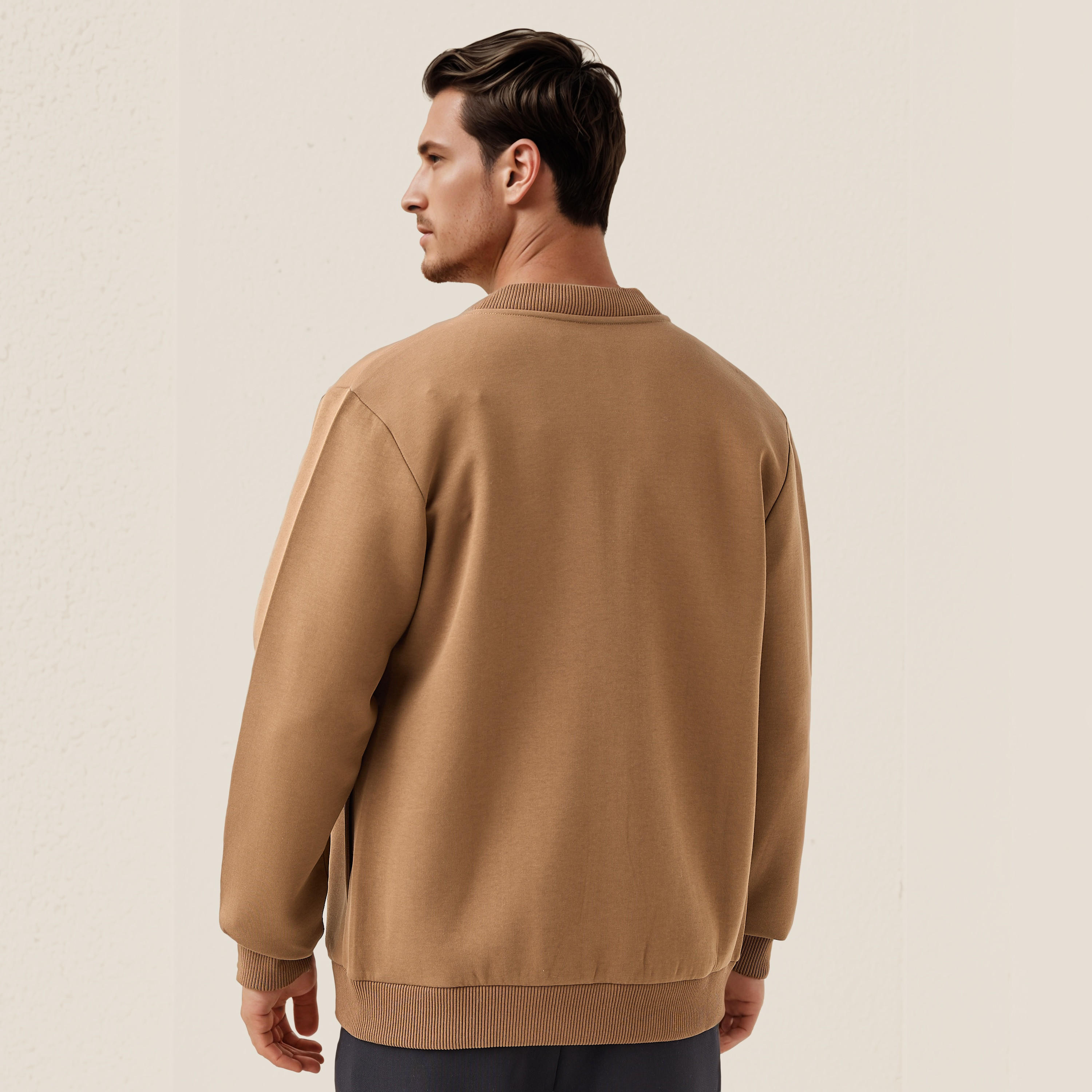 Men Regular Fit Bomber Jacket-men-clothing-jacketsandblazers-jackets-image-4