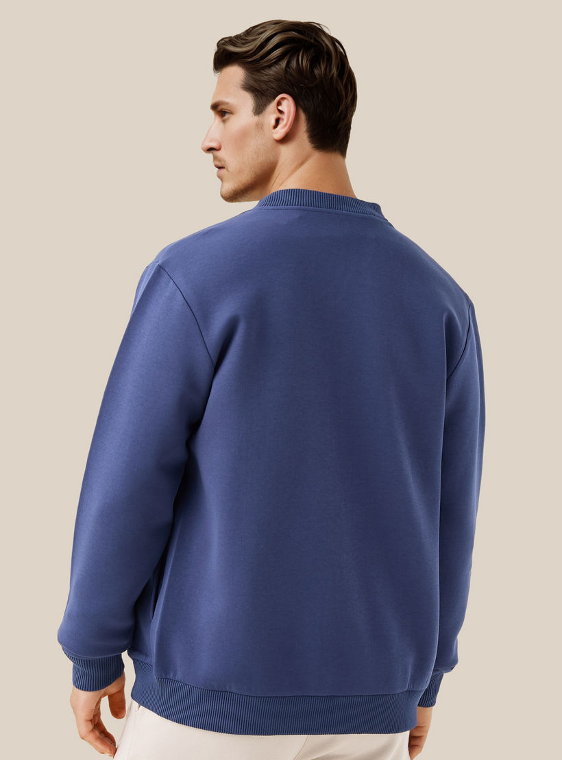 Men Regular Fit Bomber Jacket-men-clothing-jacketsandblazers-jackets-image-4
