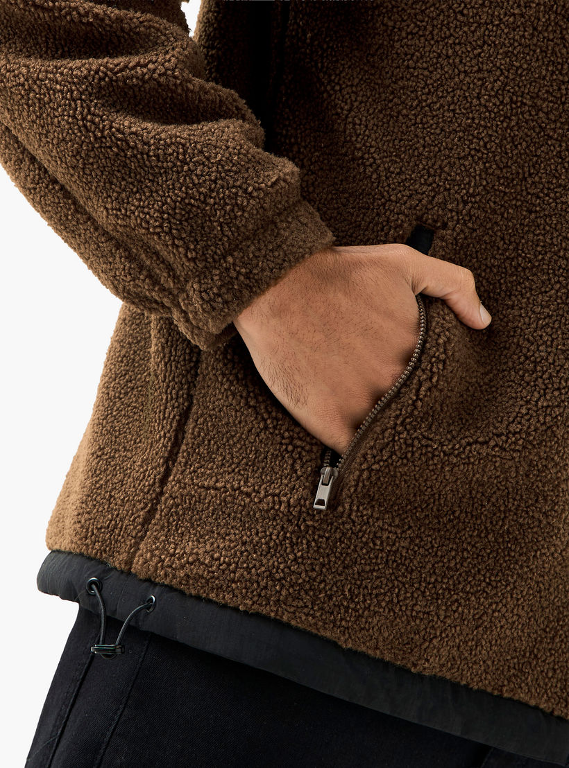 Men Regular Fit Reversible Fleece Jacket-men-clothing-jacketsandblazers-jackets-image-6