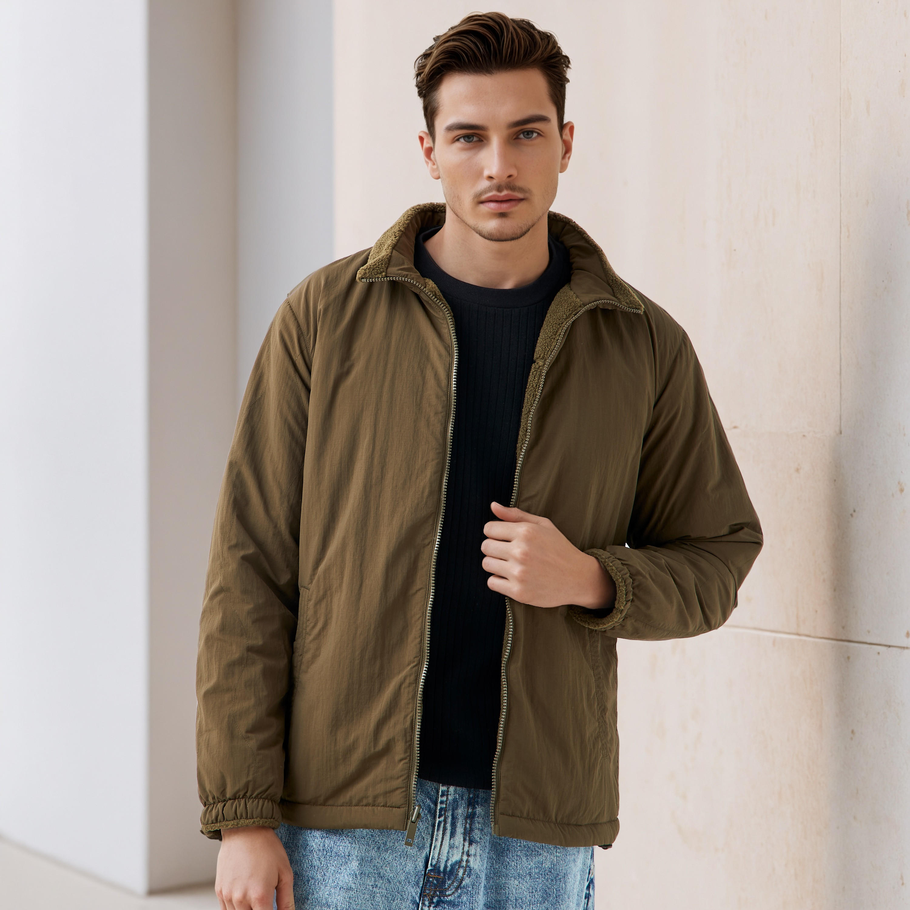 جاكيت صوف رجالي على الوجهين بقصة عادية-men-clothing-jacketsandblazers-jackets-image-8