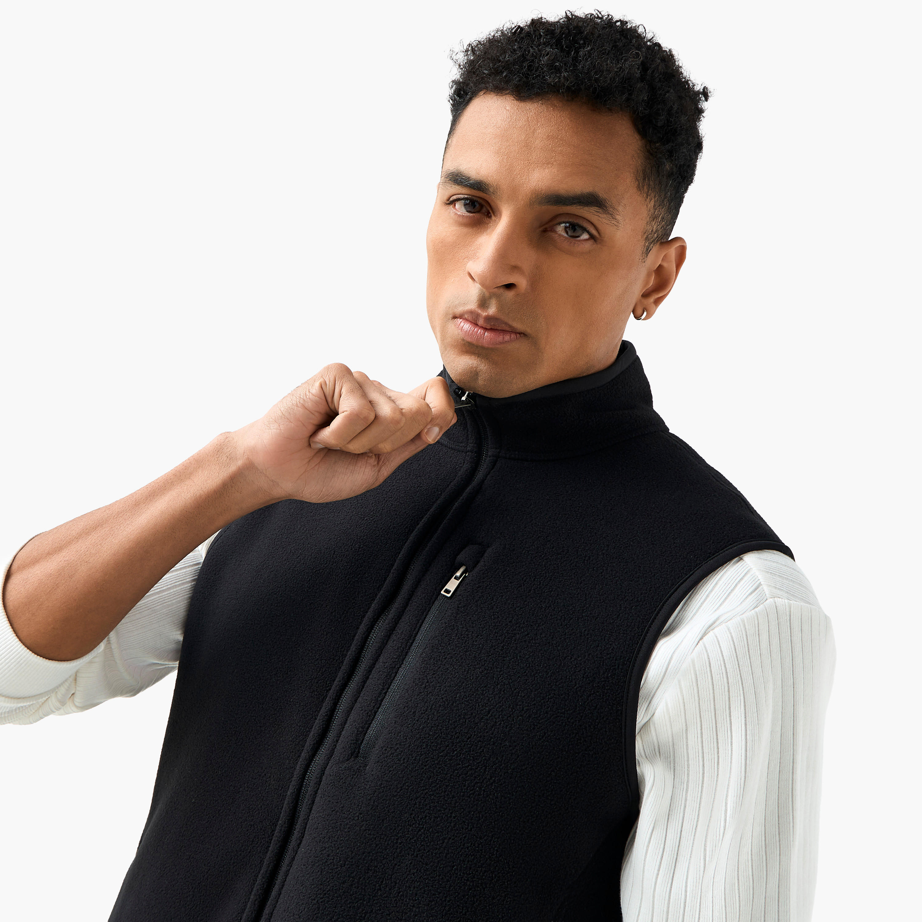 Men Regular Fit High Neck Sleeveless Jacket-men-clothing-jacketsandblazers-jackets-image-4