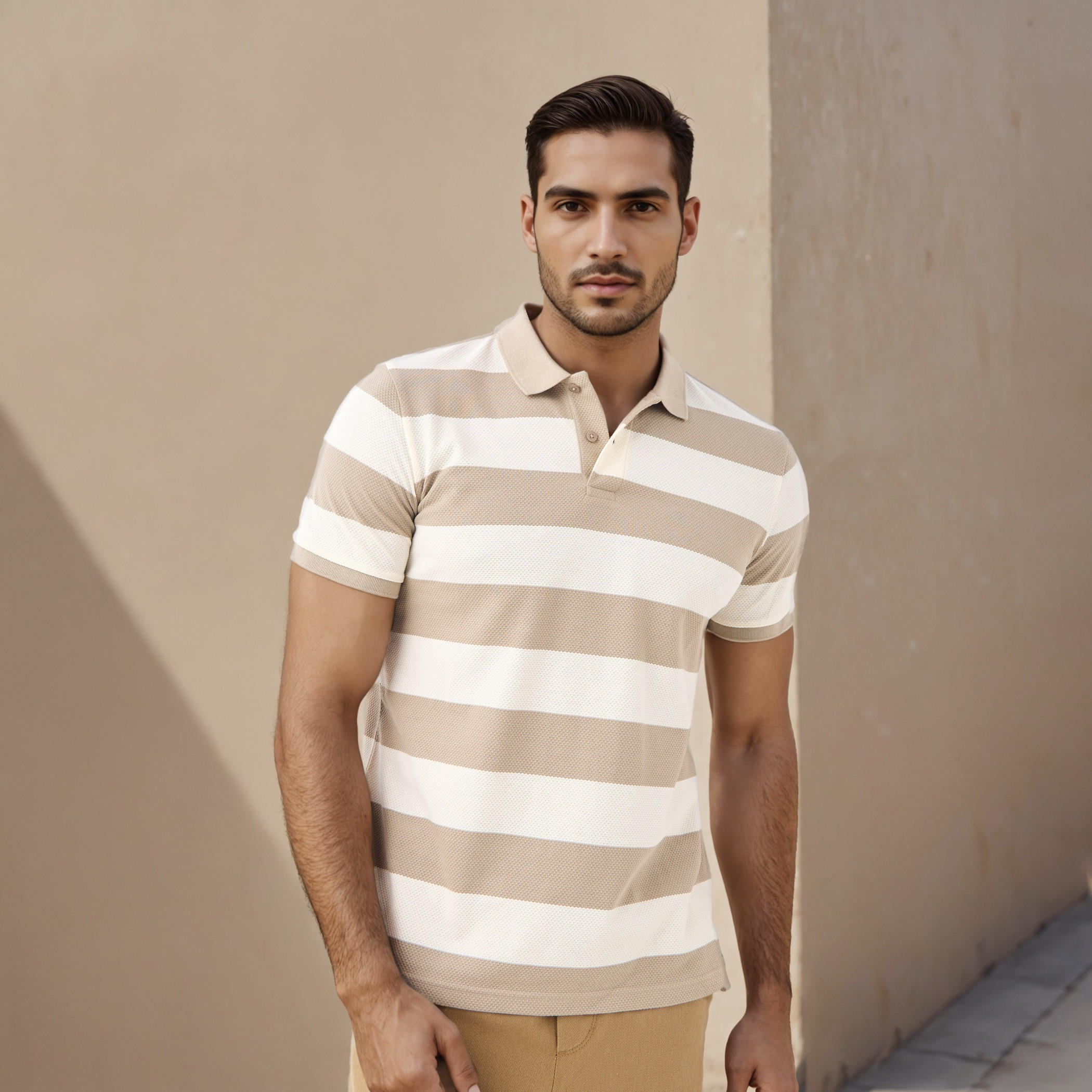 Striped Polo T-shirt-men-clothing-tshirtsandpolos-polos-image-1