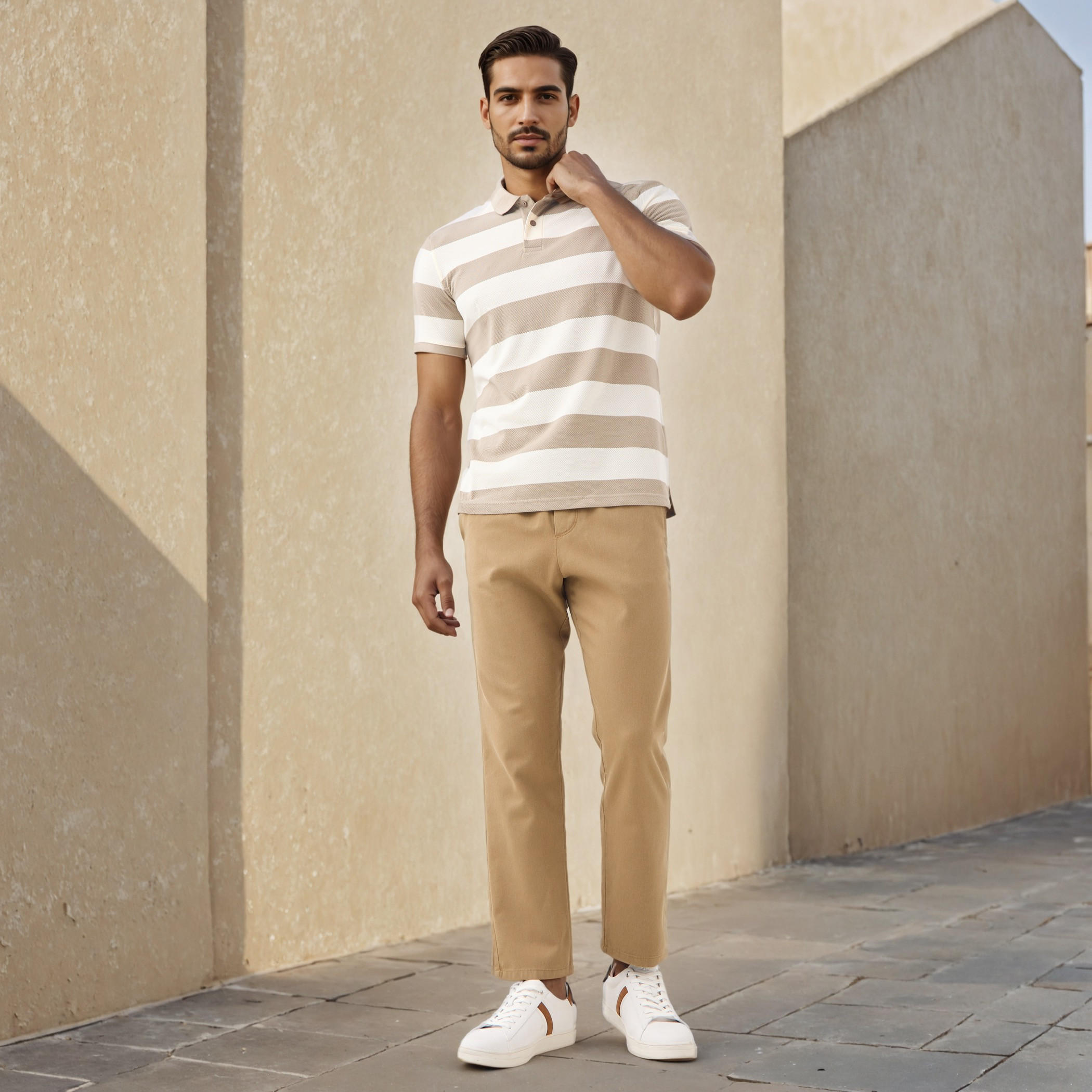 Striped Polo T-shirt-men-clothing-tshirtsandpolos-polos-image-2