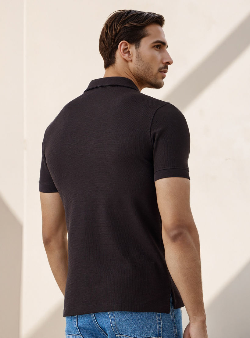 Textured Polo T-shirt-men-clothing-tshirtsandpolos-polos-image-4