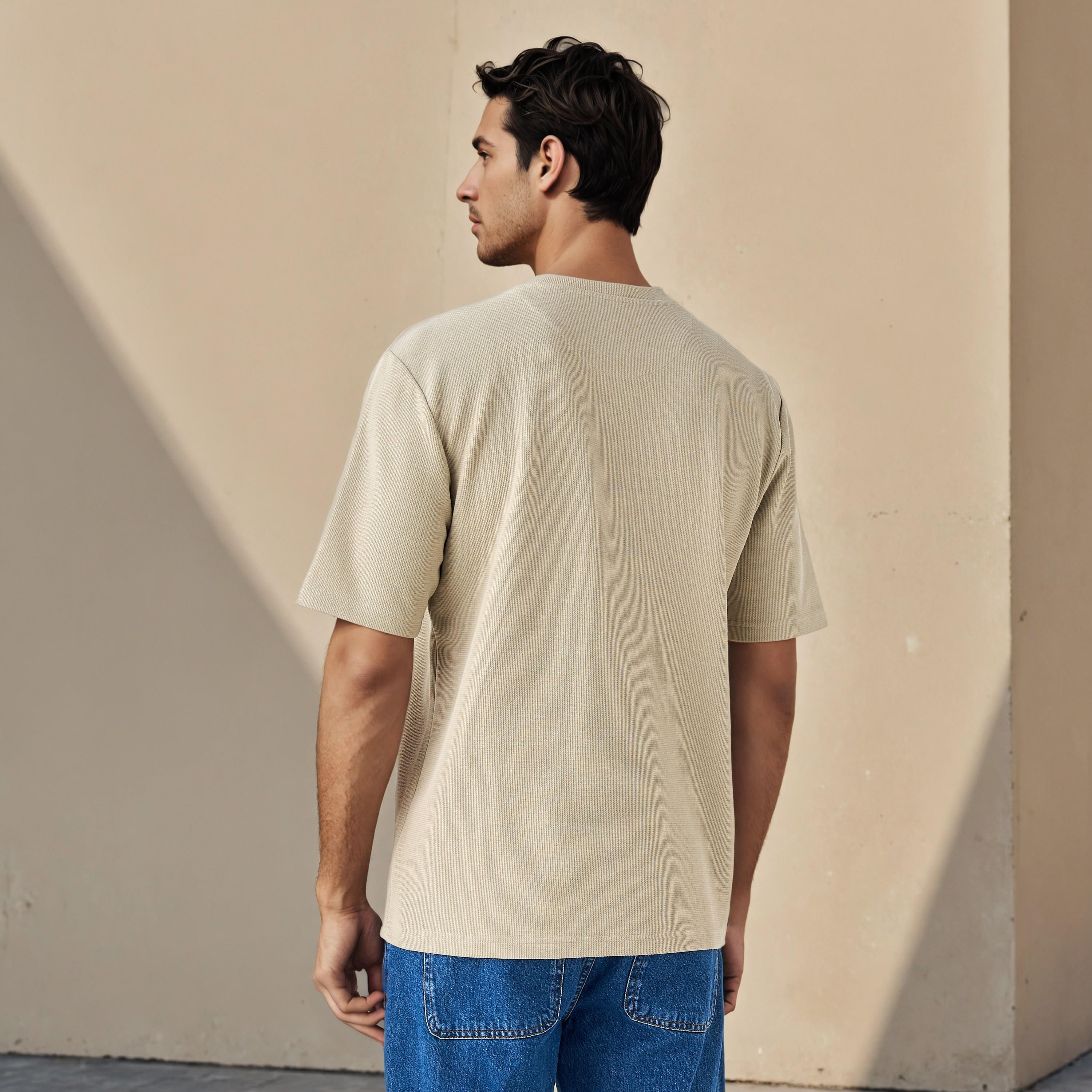 Relaxed Fit Textured T-shirt-men-clothing-tshirtsandpolos-tshirts-image-3