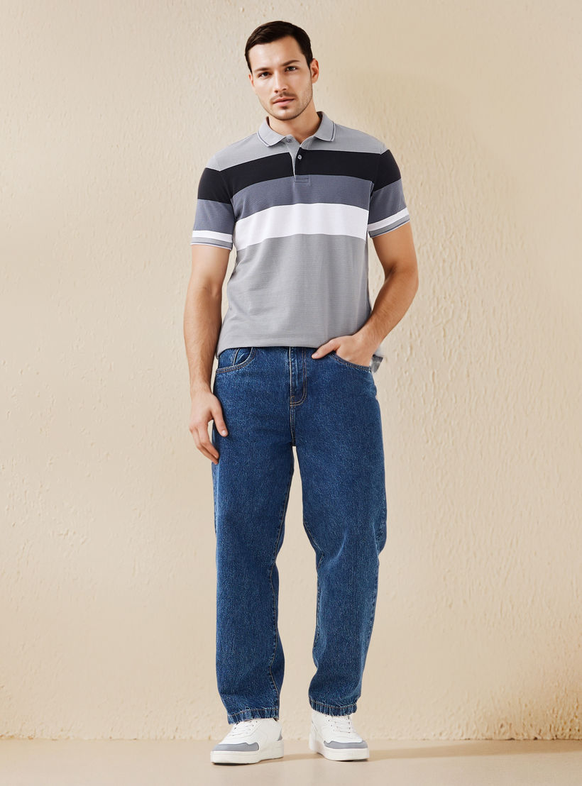 Striped Polo T-shirt-men-clothing-tshirtsandpolos-polos-image-2