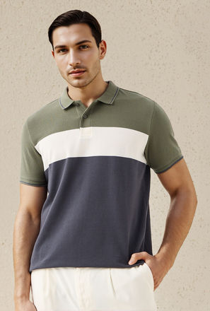 Striped Regular Fit Polo T-shirt-men-clothing-tshirtsandpolos-image-1