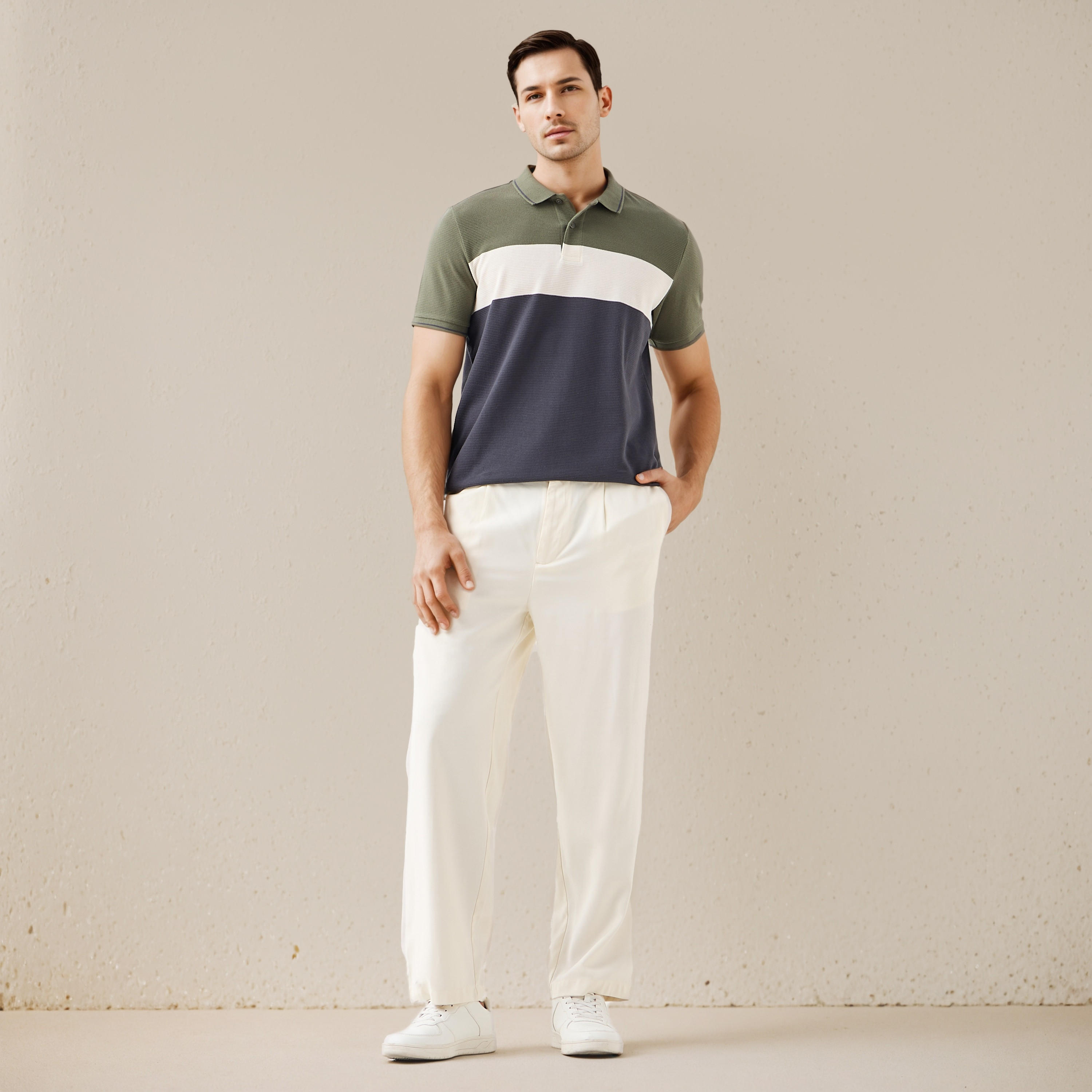 Striped Regular Fit Polo T-shirt-men-clothing-tshirtsandpolos-polos-image-2