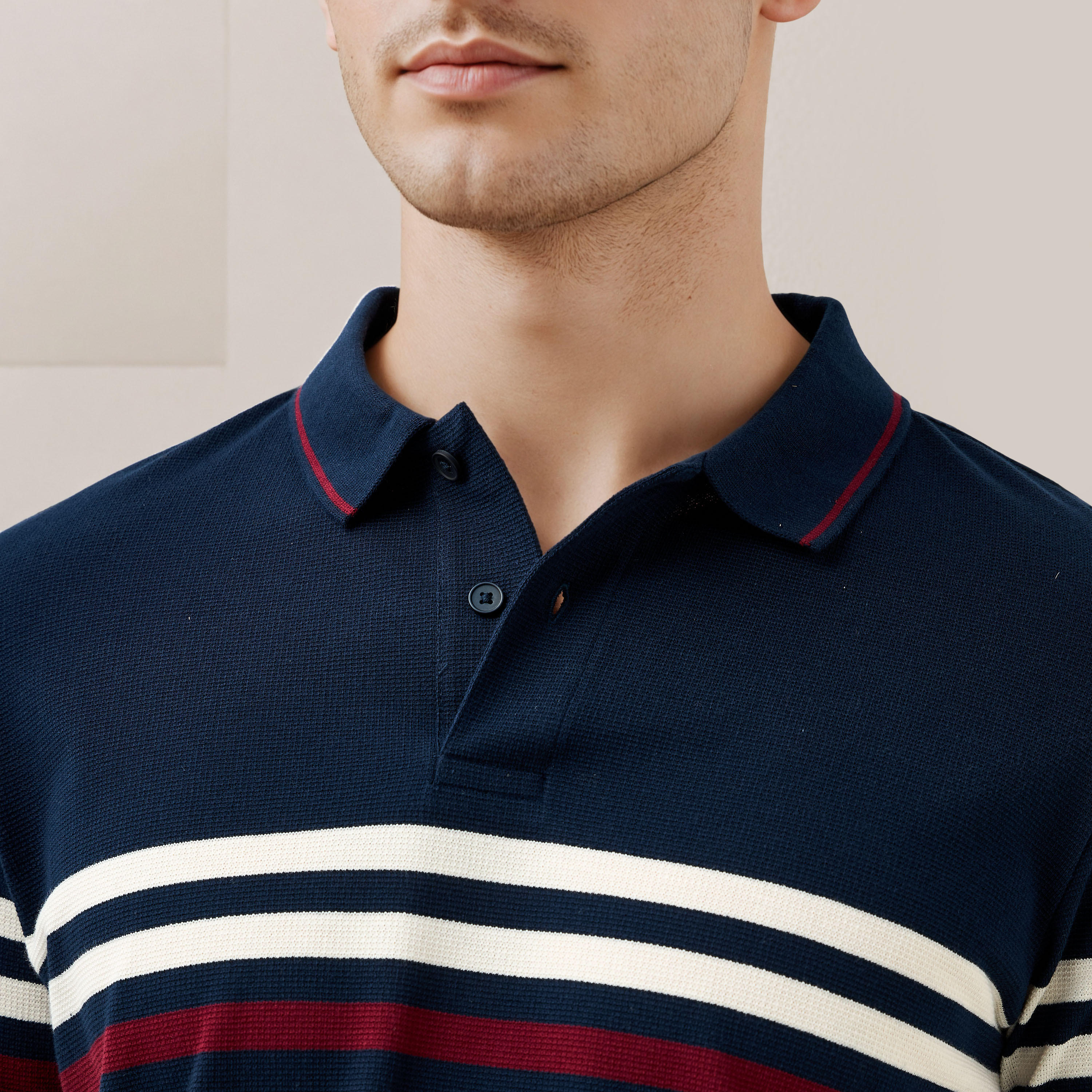 تيشيرت بولو بيكيه مقلم-men-clothing-tshirtsandpolos-polos-image-5