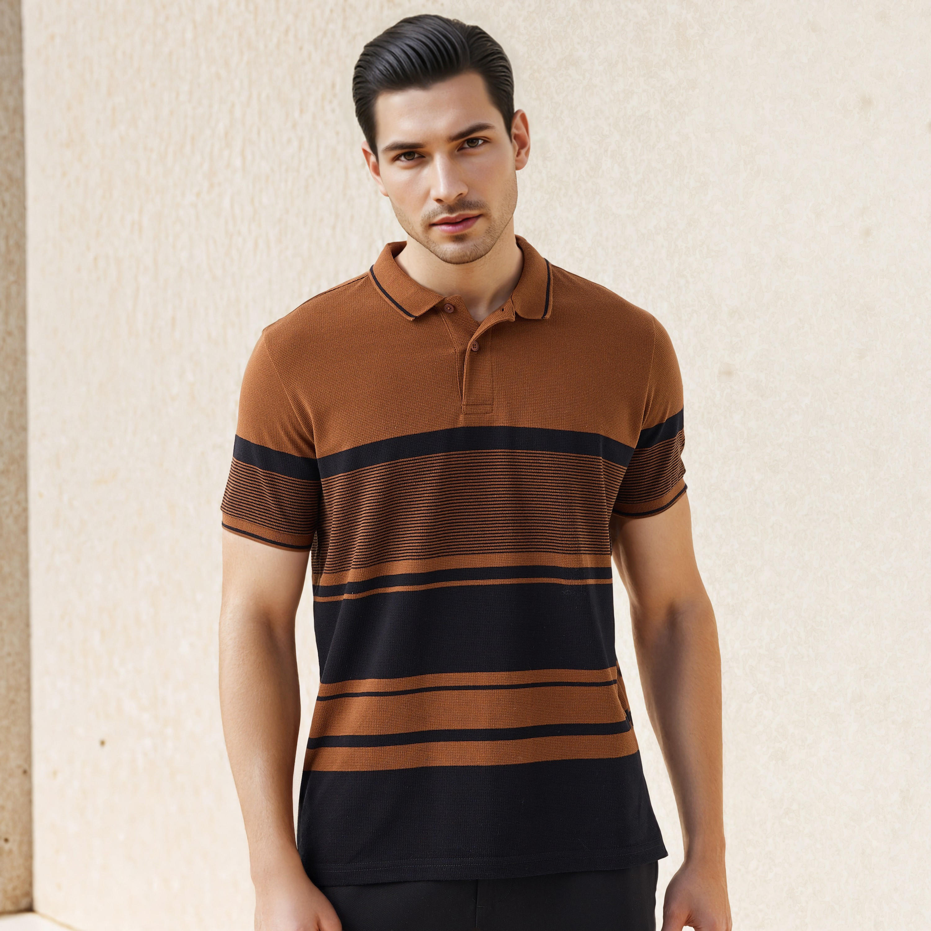 Striped Pique Polo T-shirt-men-clothing-tshirtsandpolos-polos-image-1