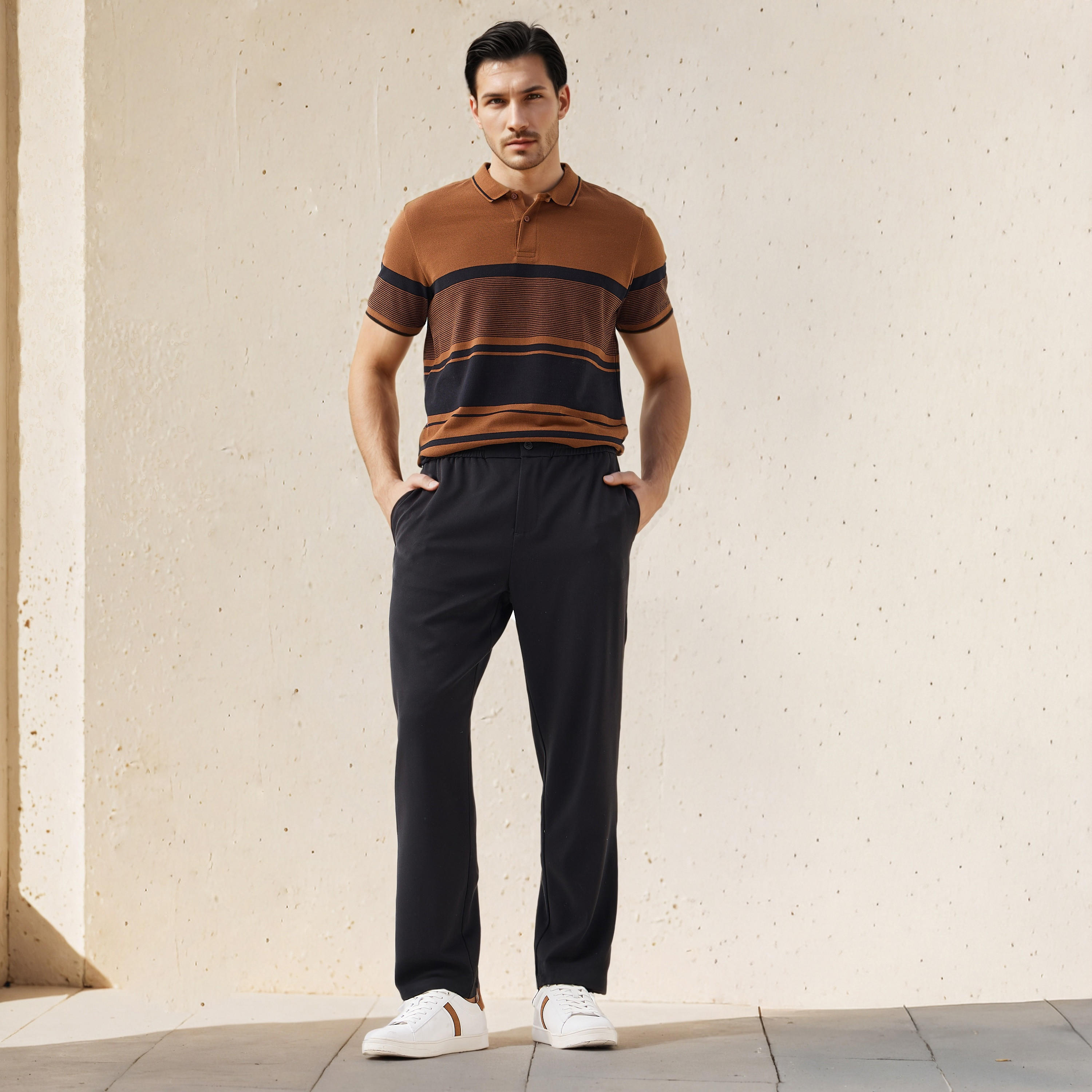 تيشيرت بولو بيكيه مقلّم-men-clothing-tshirtsandpolos-polos-image-2