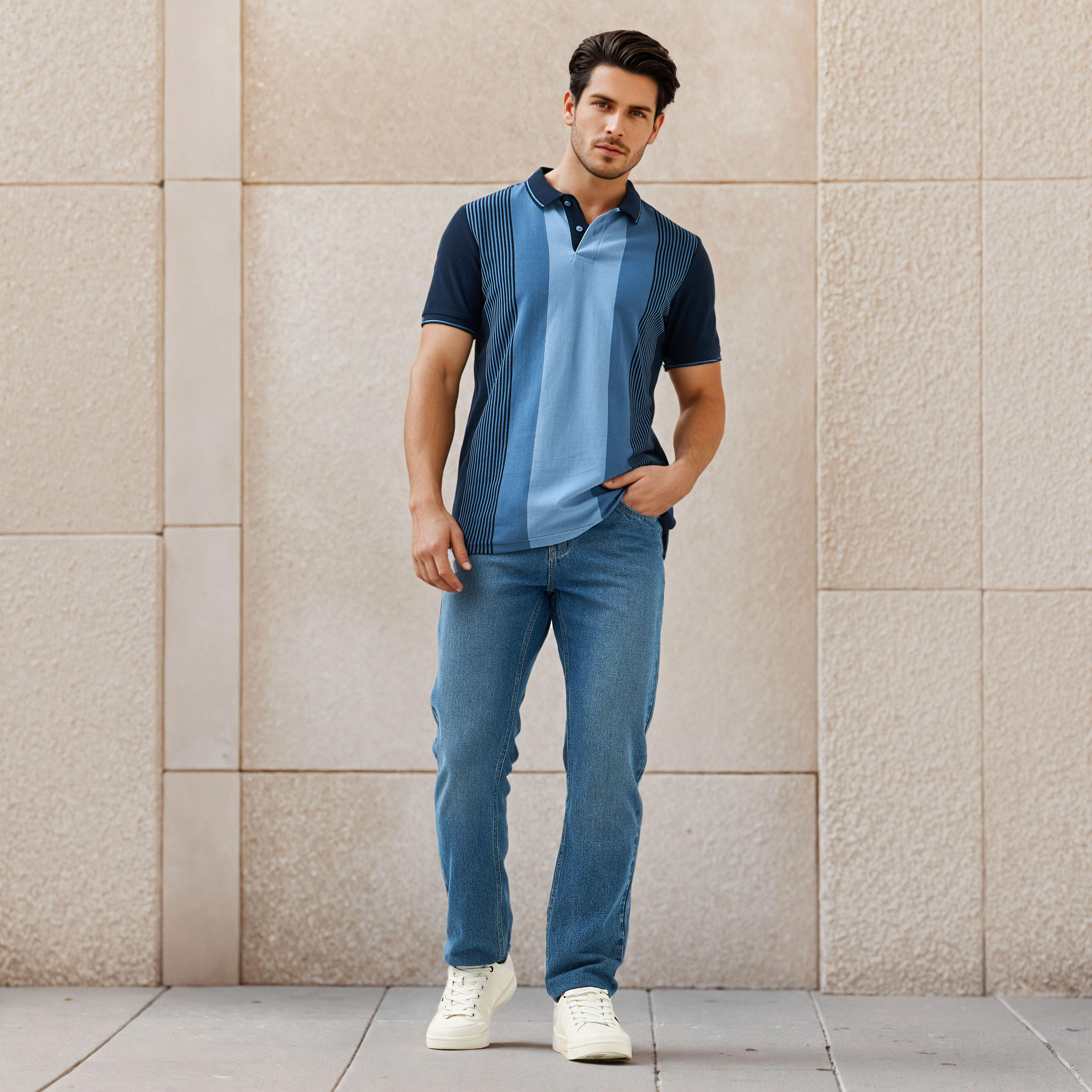 تيشيرت بولو بيكيه مخطط-men-clothing-tshirtsandpolos-polos-image-2