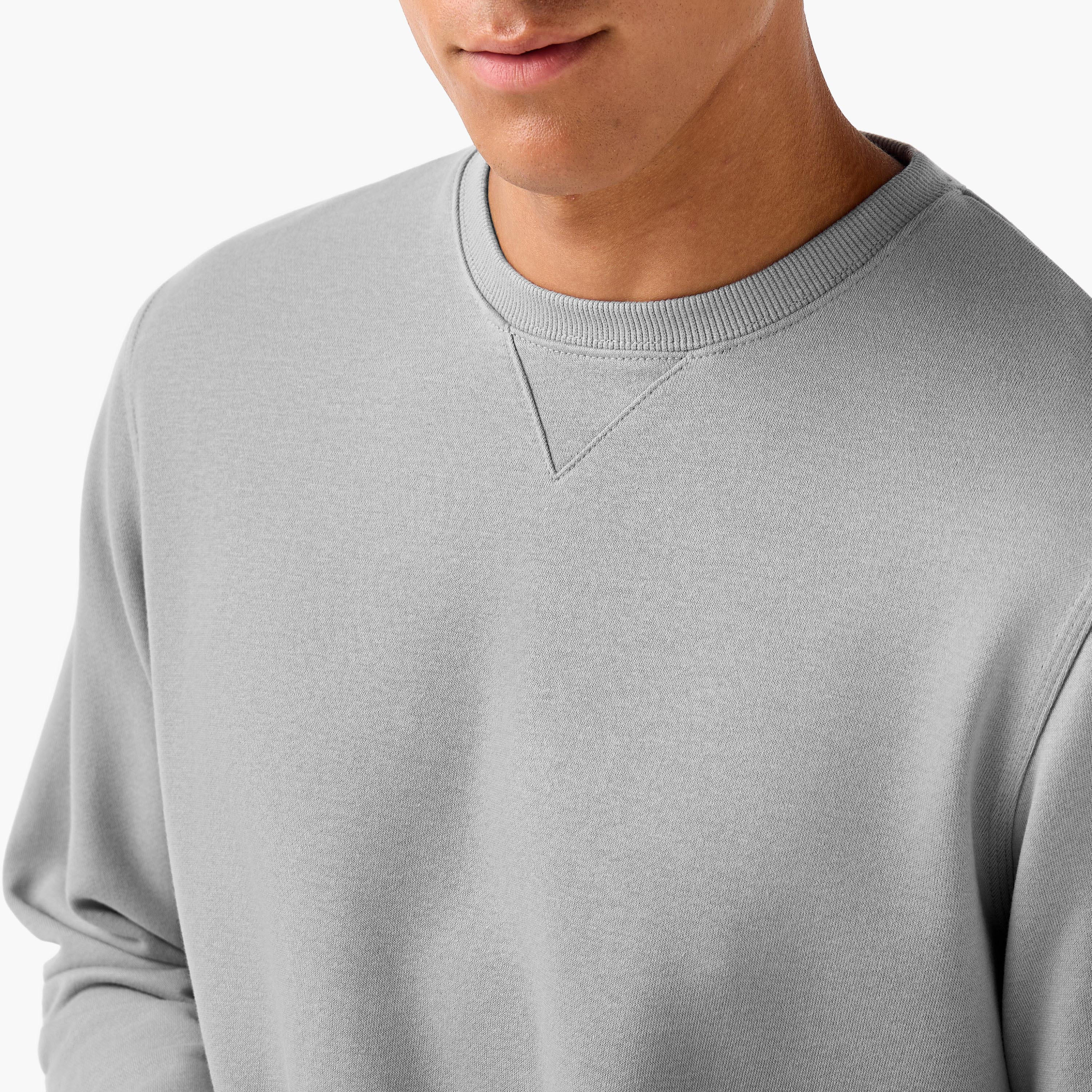 سويت شيرت رجالي بياقة ضيقة وقصة عادية-men-winterwear-hoodiesandsweatshirts-image-3