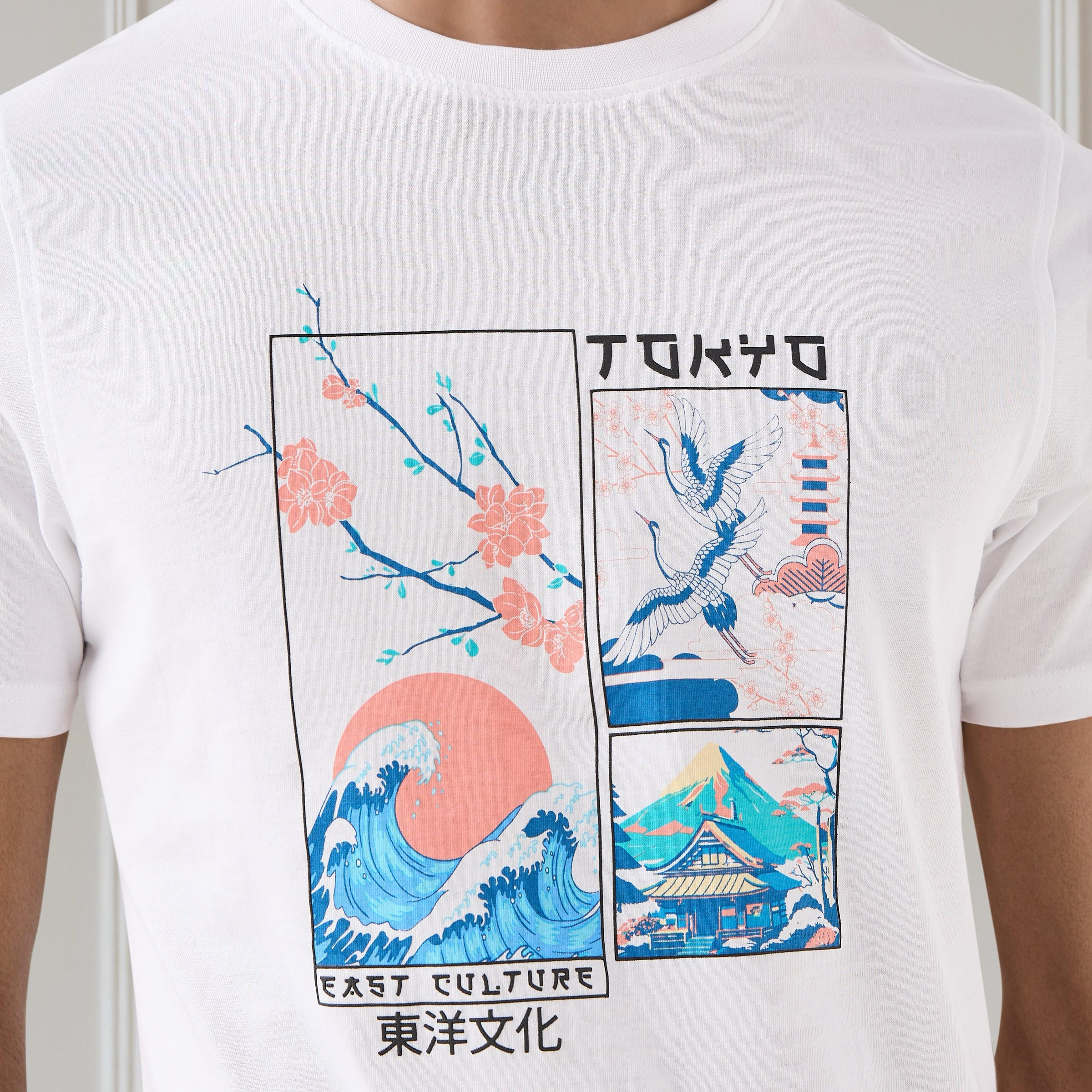 Men's Slim Fit Crew Neck Short Sleeve Sketch Print T-shirt-men-clothing-tshirtsandpolos-tshirts-image-4