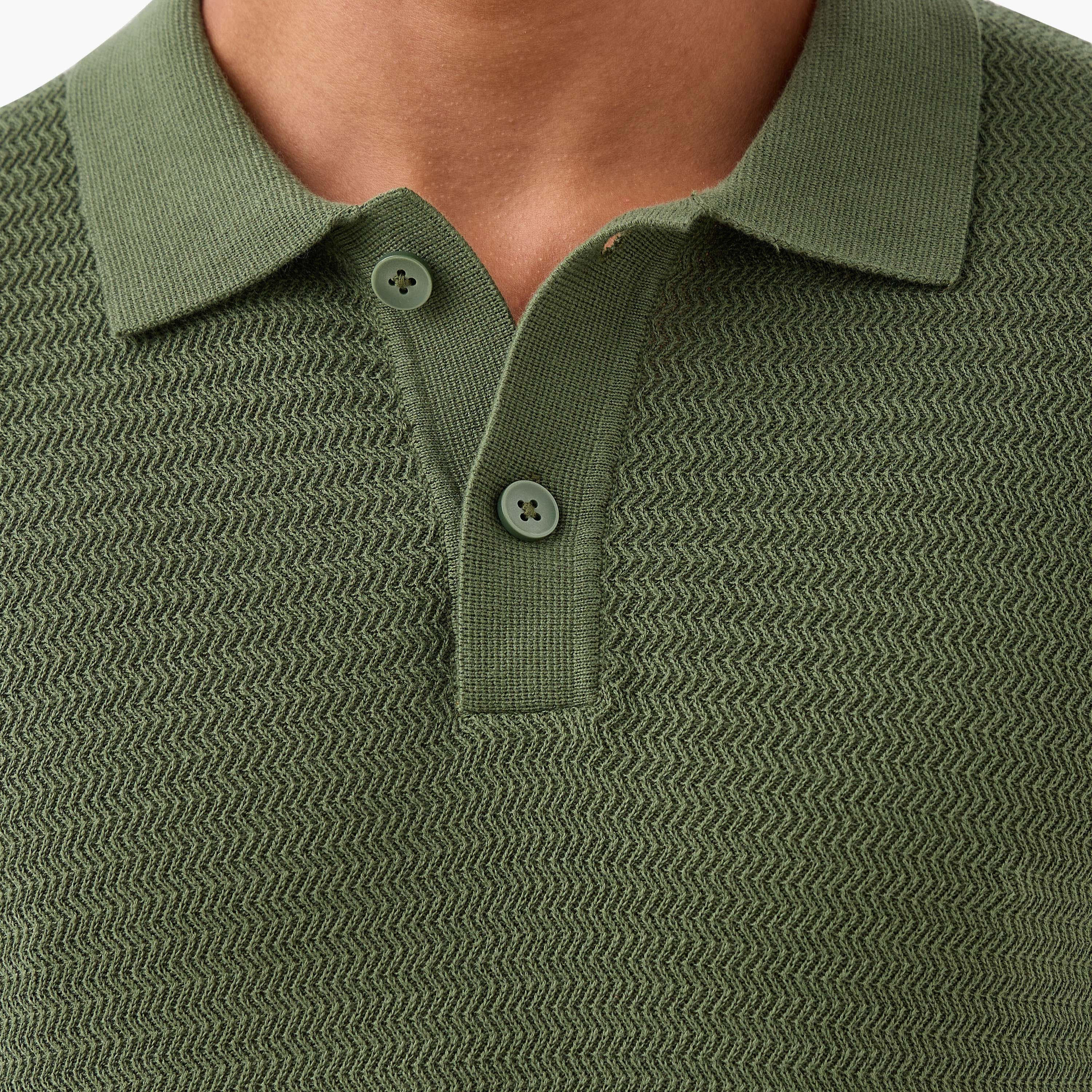 Men Long Sleeves Knit Textured Polo T-shirt-men-clothing-tshirtsandpolos-polos-image-5