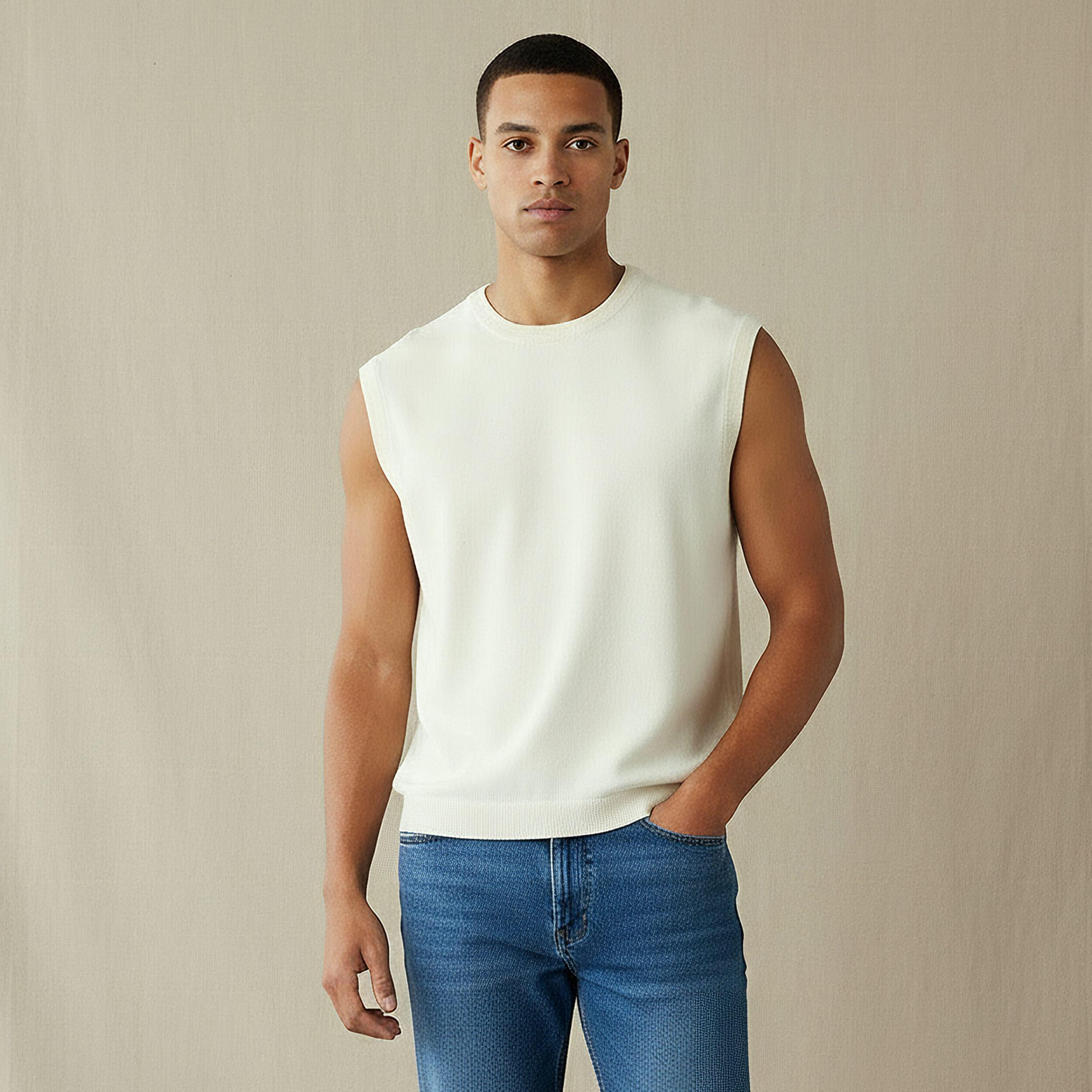 كنزة دون أكمام بياقة ضيقة للرجال-men-clothing-sweatersandpullovers-image-5