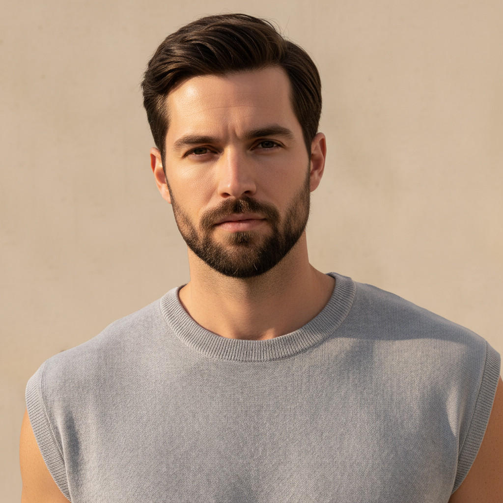 كنزة دون أكمام بياقة ضيقة للرجال-men-clothing-sweatersandpullovers-image-2