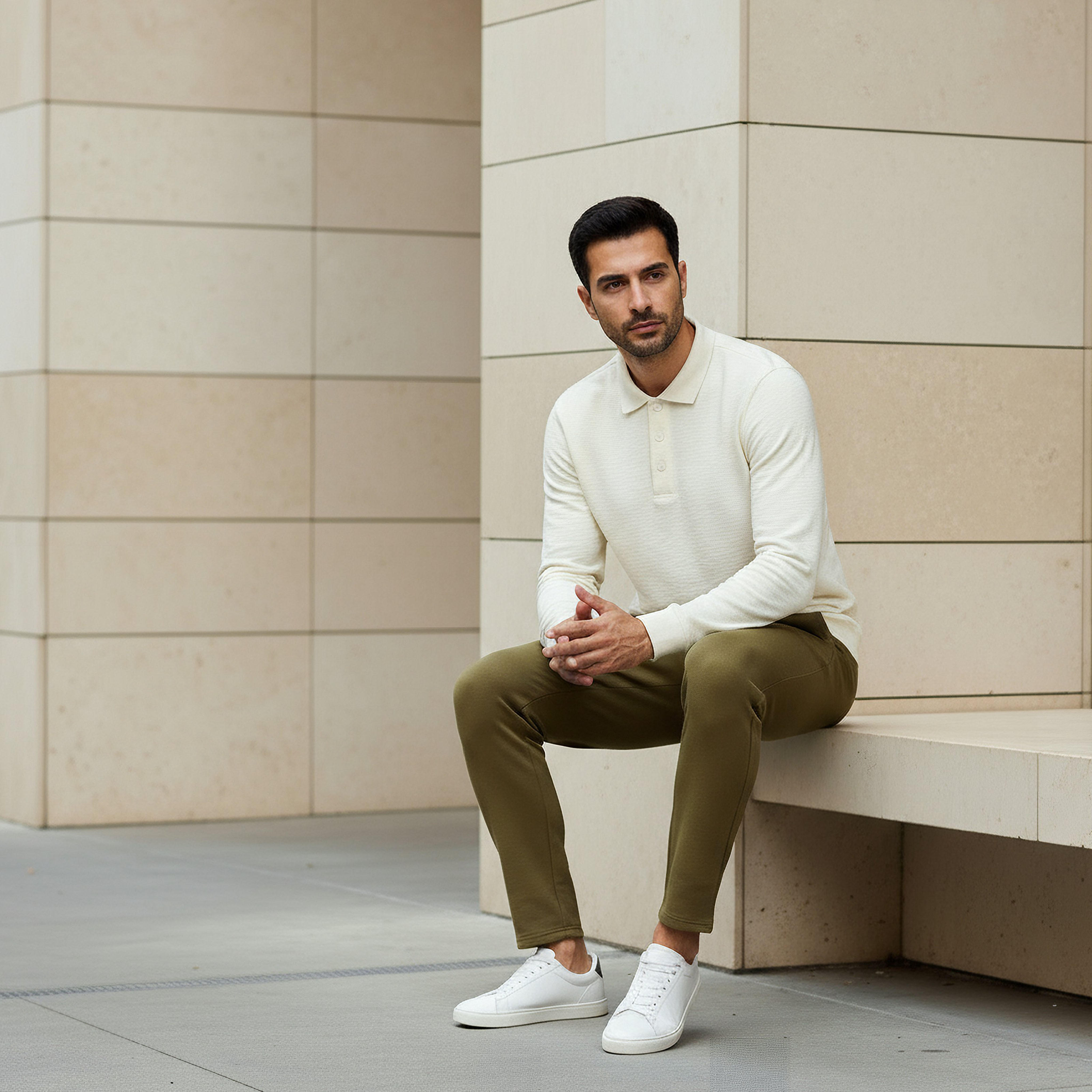Men Regular Fit Joggers with Pockets-men-clothing-bottoms-joggers-image-5