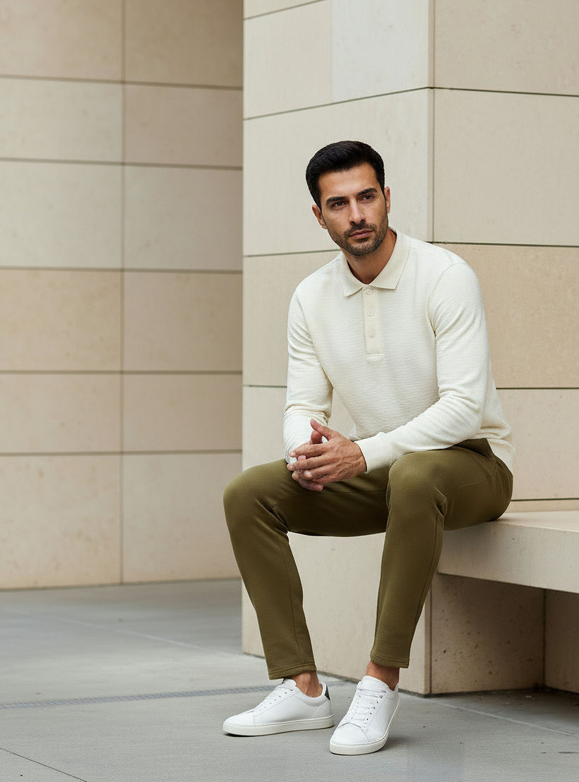بنطلون رياضي رجالي بقصة عادية وجيوب-men-clothing-bottoms-joggers-image-5