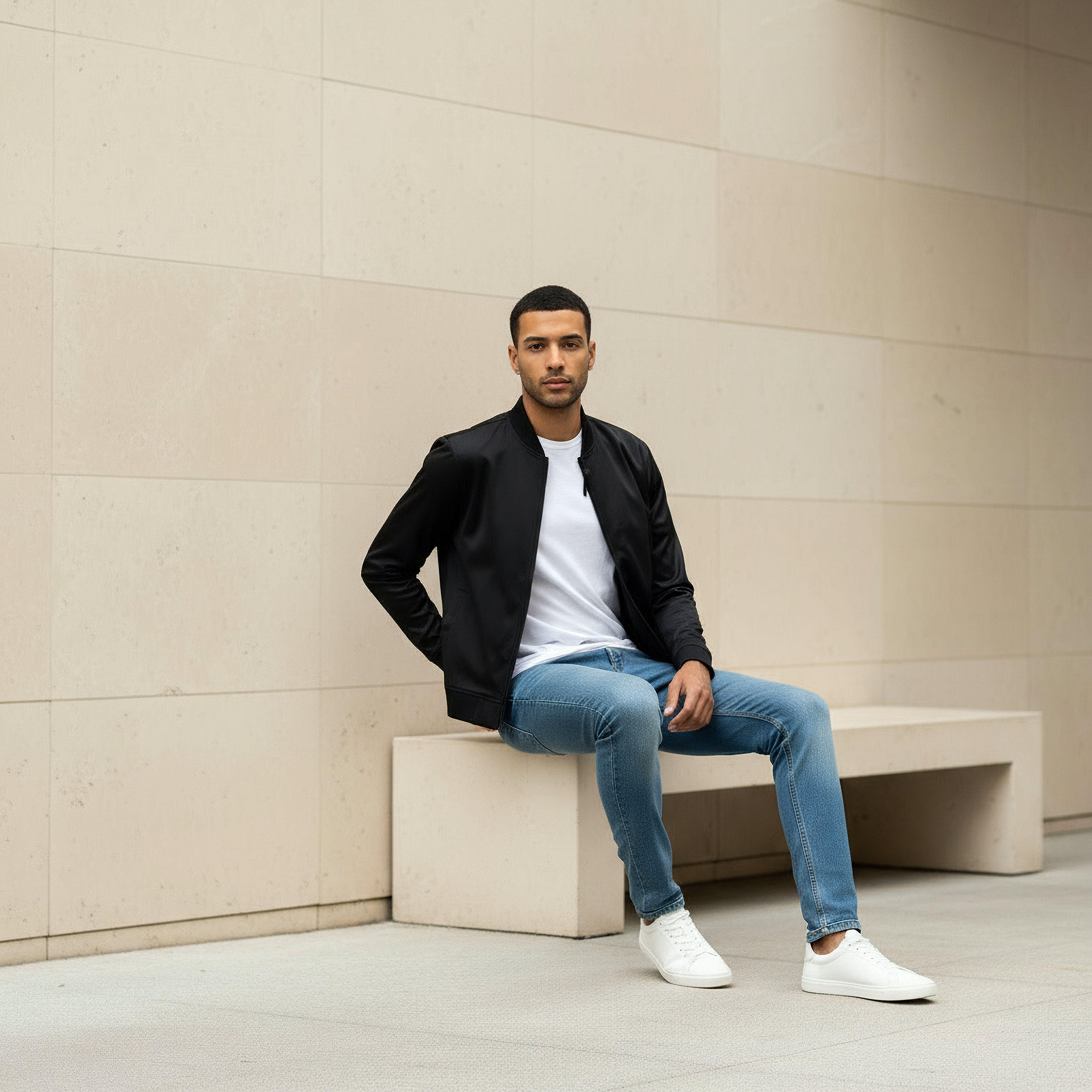 جاكيت بومبر رجالي بسحاب إغلاق-men-clothing-jacketsandblazers-jackets-image-1