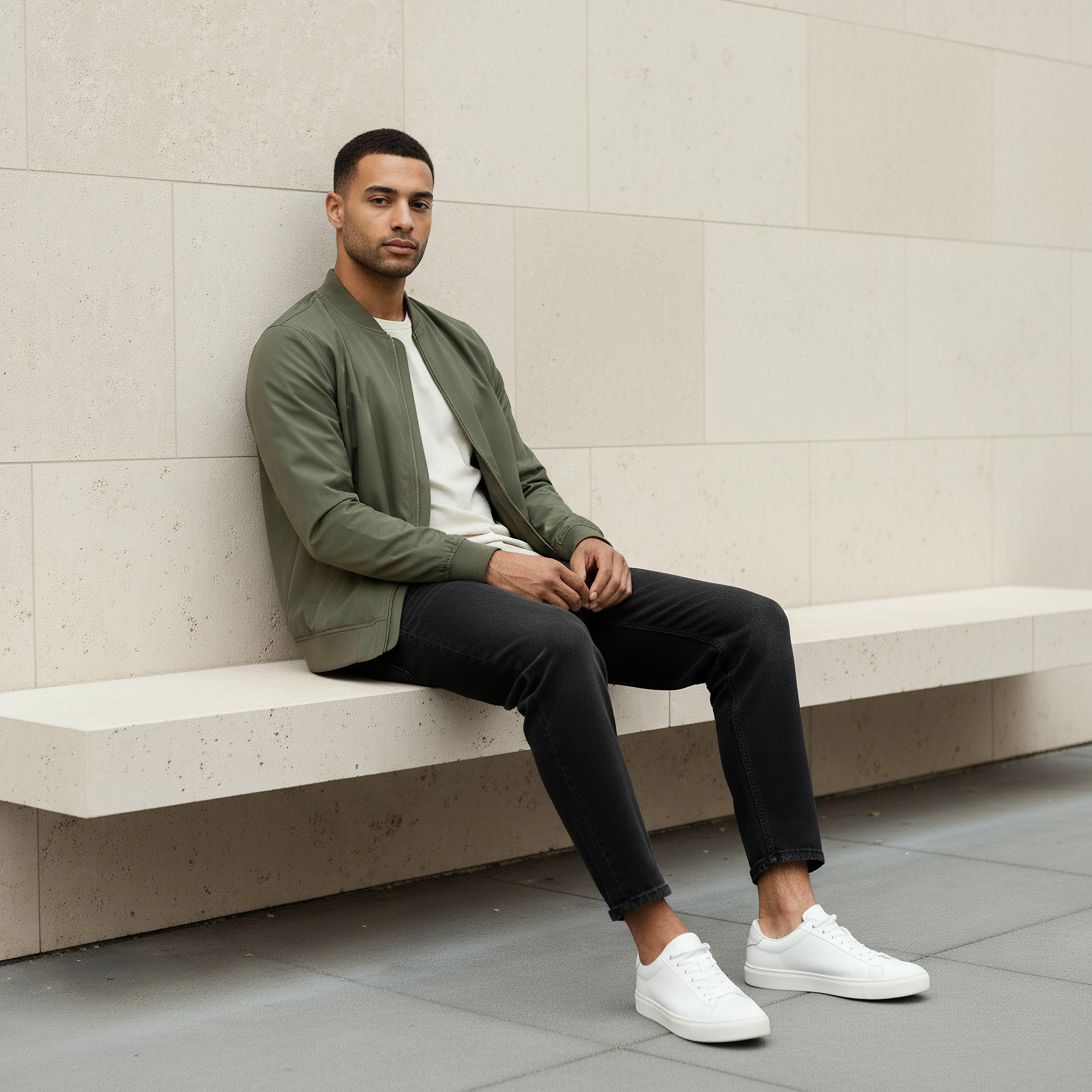 Men Bomber Jacket with Zip Closure-men-clothing-jacketsandblazers-jackets-image-5