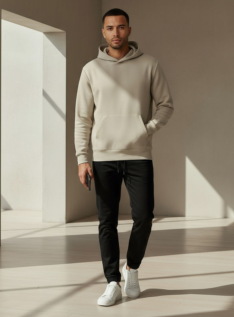 Men Textured Sweatshirt-men-winterwear-hoodiesandsweatshirts-image-2