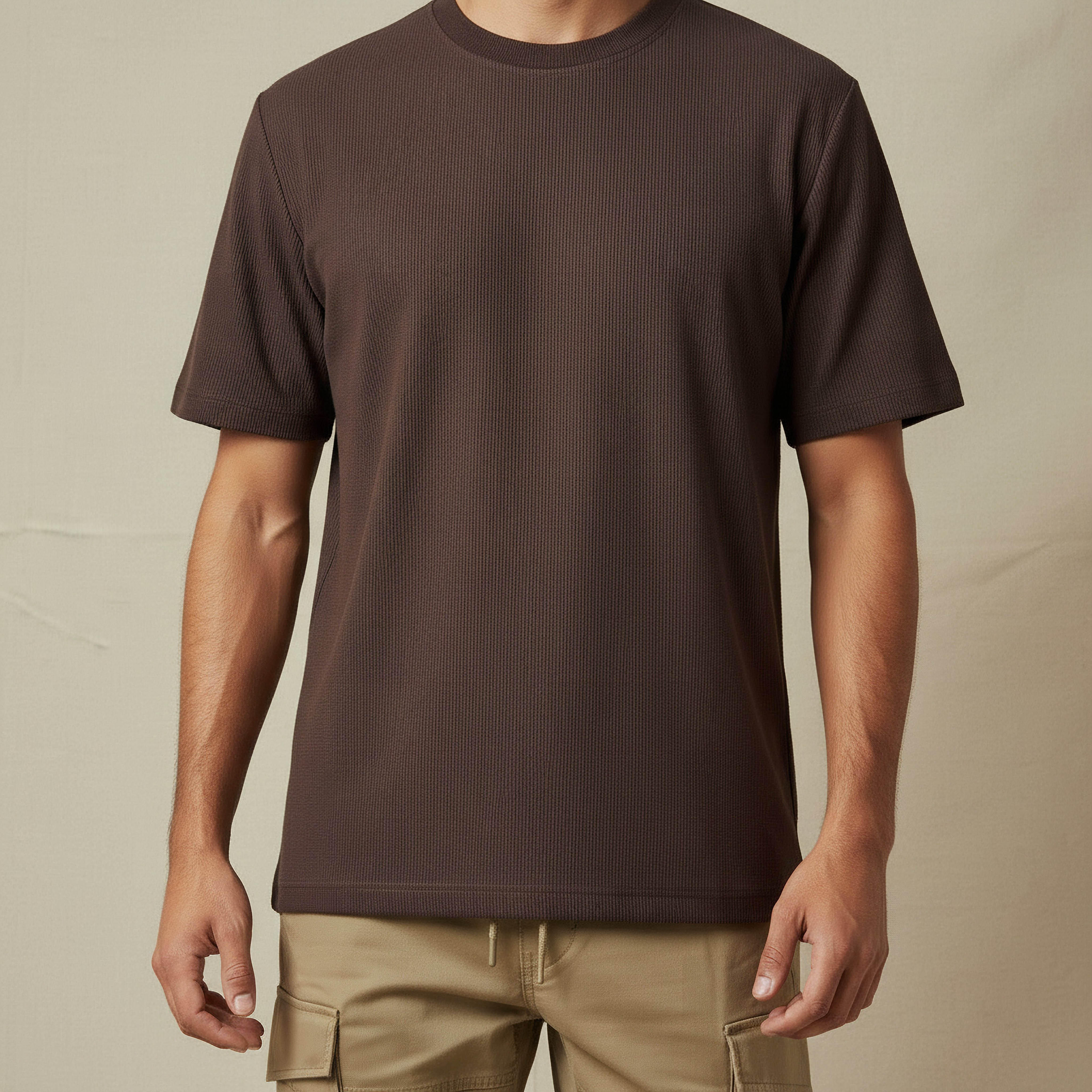 Men Regular Fit Crew Neck Short Sleeves T-shirt-men-clothing-tshirtsandpolos-tshirts-image-4