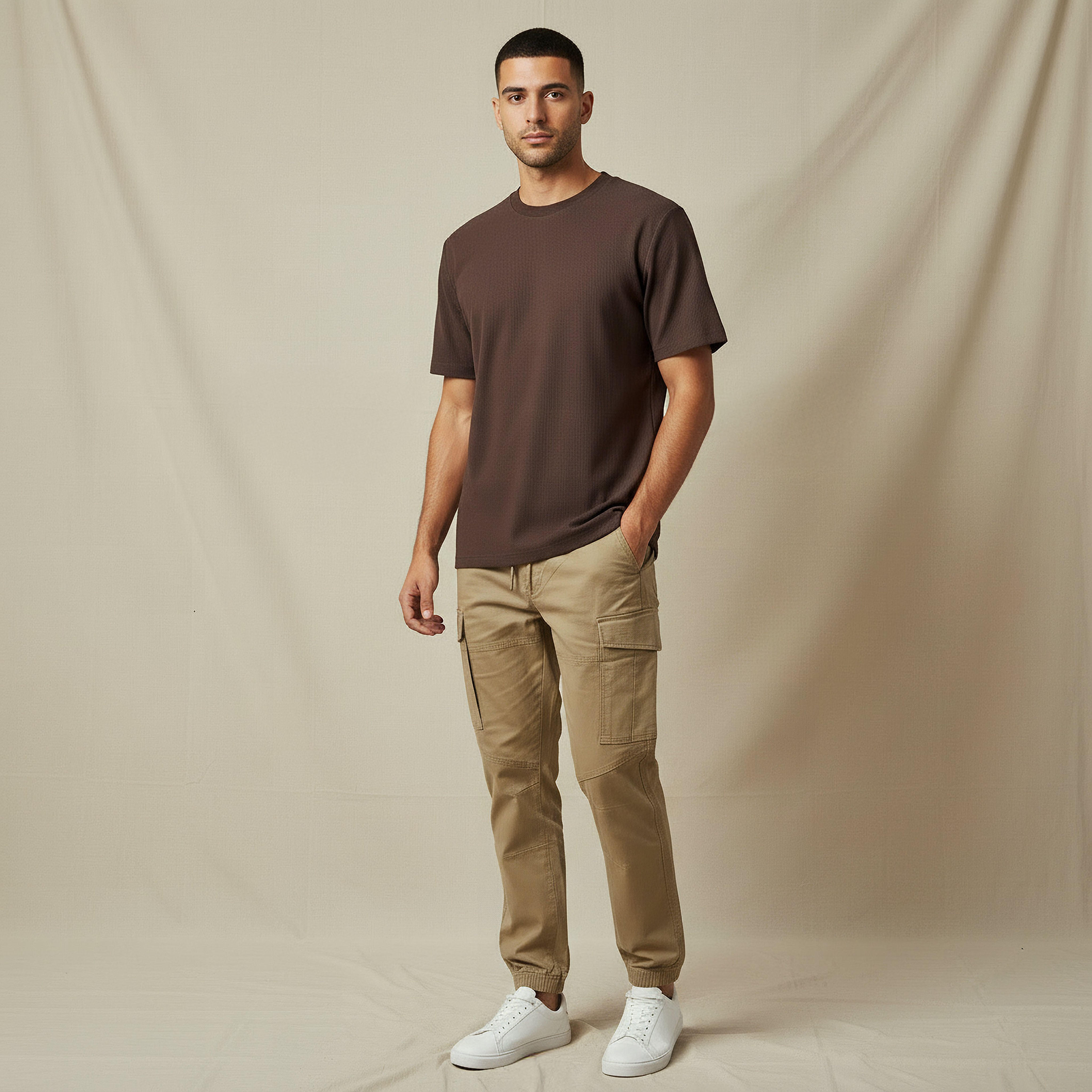 Men Regular Fit Crew Neck Short Sleeves T-shirt-men-clothing-tshirtsandpolos-tshirts-image-5