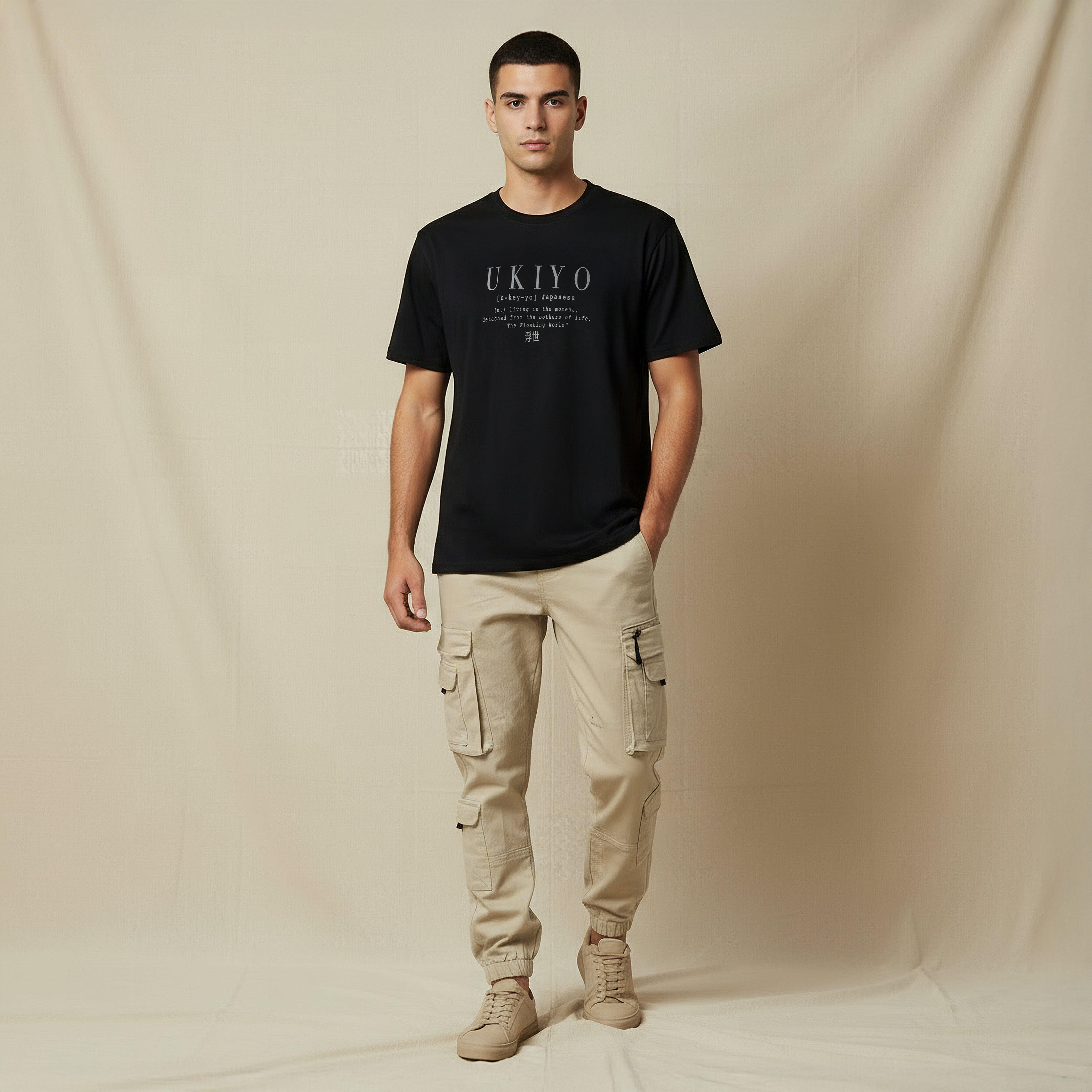 Men Regular Fit Crew Neck Short Sleeves Slogan Print T-shirt-men-clothing-tshirtsandpolos-tshirts-image-2