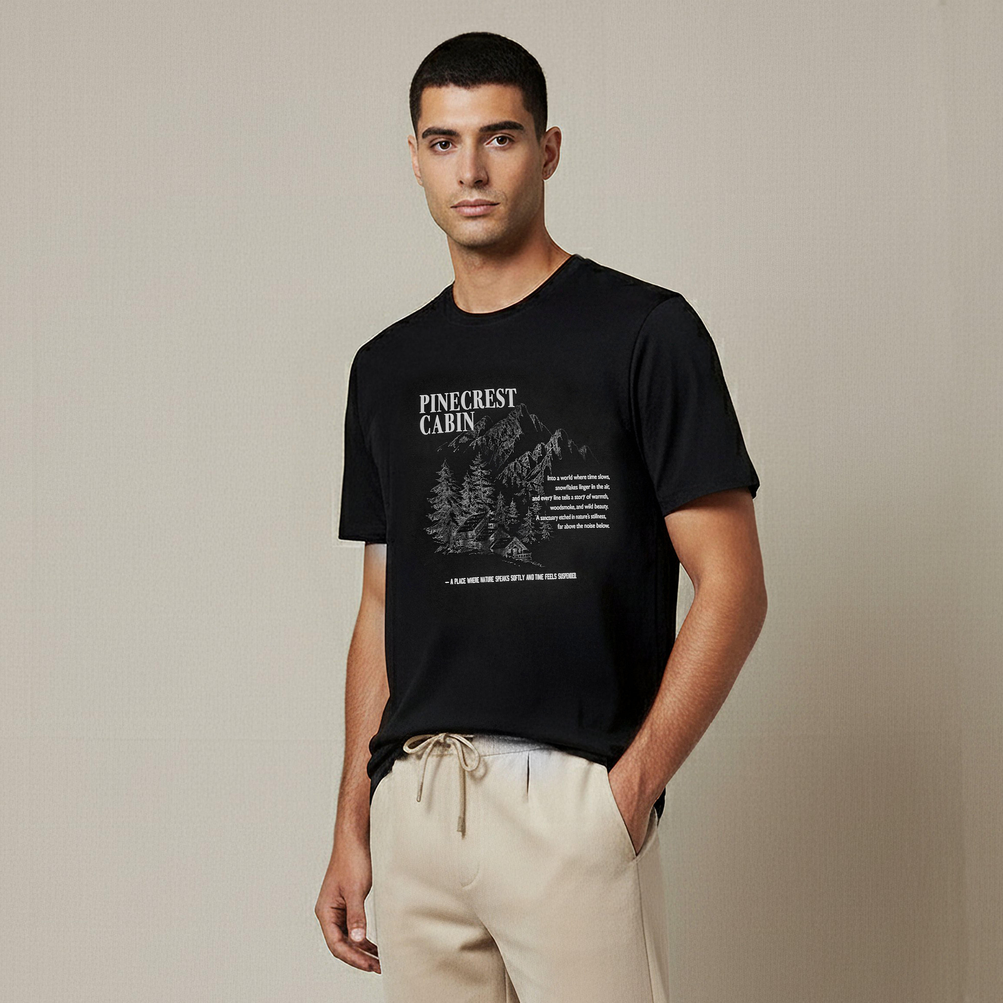 Men Slim Fit Crew Neck Short Sleeves Graphic T-shirt-men-clothing-tshirtsandpolos-tshirts-image-1