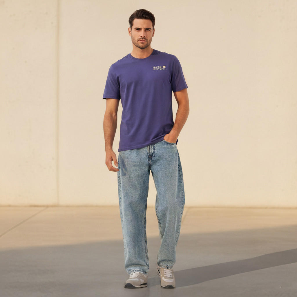 Men Slim Fit Crew Neck Short Sleeves Printed T-shirt-men-clothing-tshirtsandpolos-tshirts-image-2