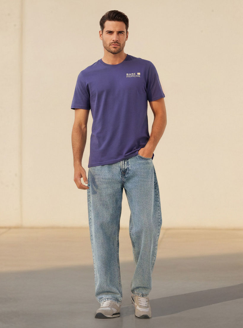 Men Slim Fit Crew Neck Short Sleeves Printed T-shirt-men-clothing-tshirtsandpolos-tshirts-image-2