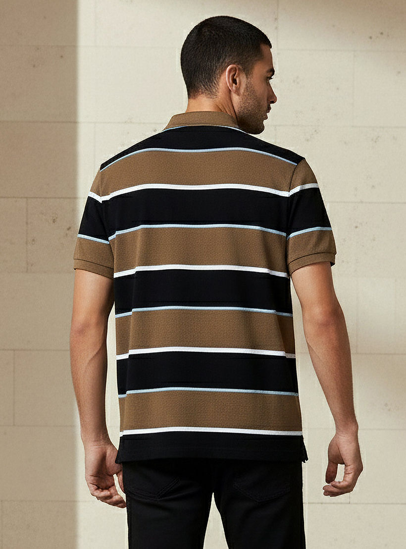 Men Short Sleeve Striped Polo T-shirt-men-clothing-tshirtsandpolos-polos-image-3