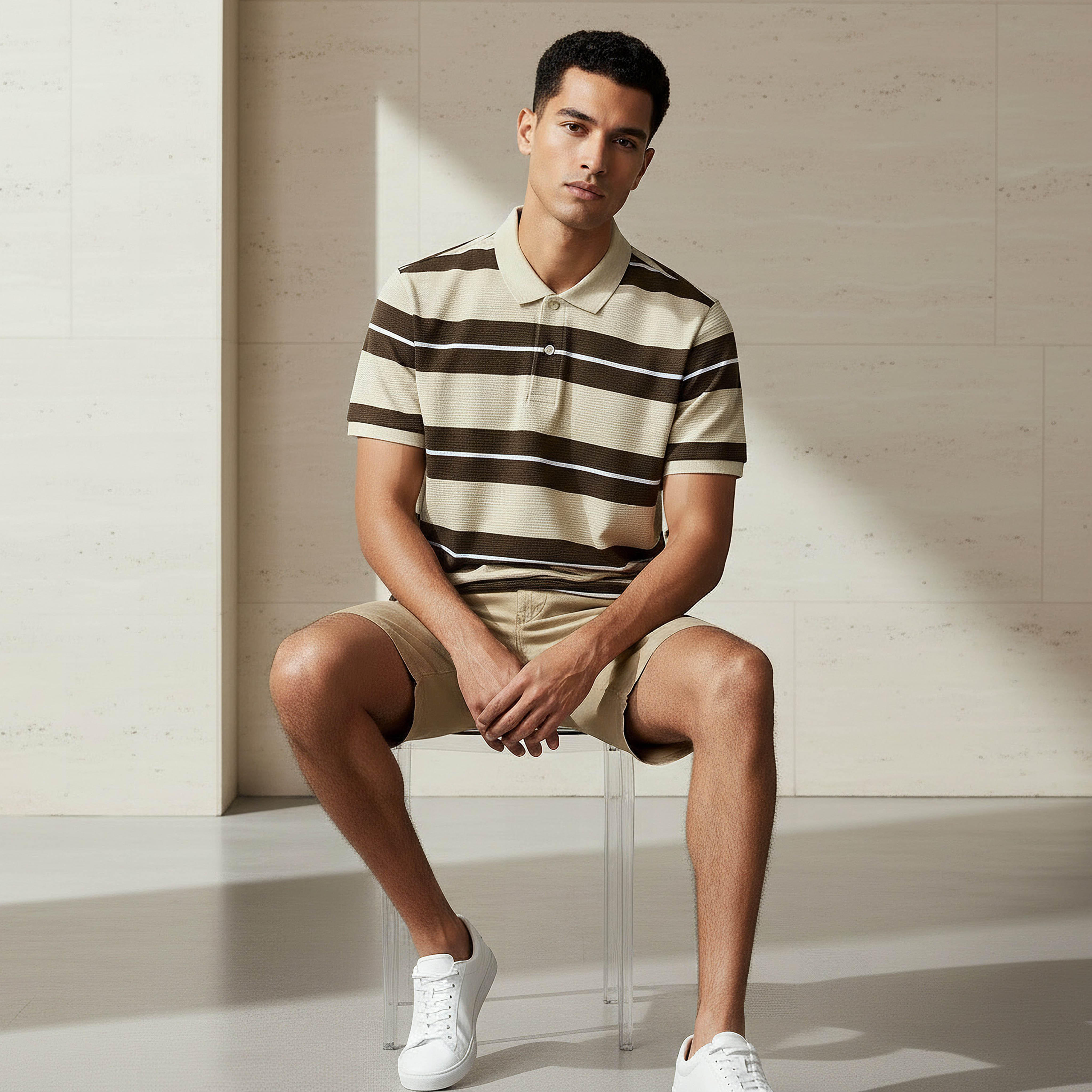 Men Short Sleeve Striped Polo T-shirt-men-clothing-tshirtsandpolos-polos-image-5