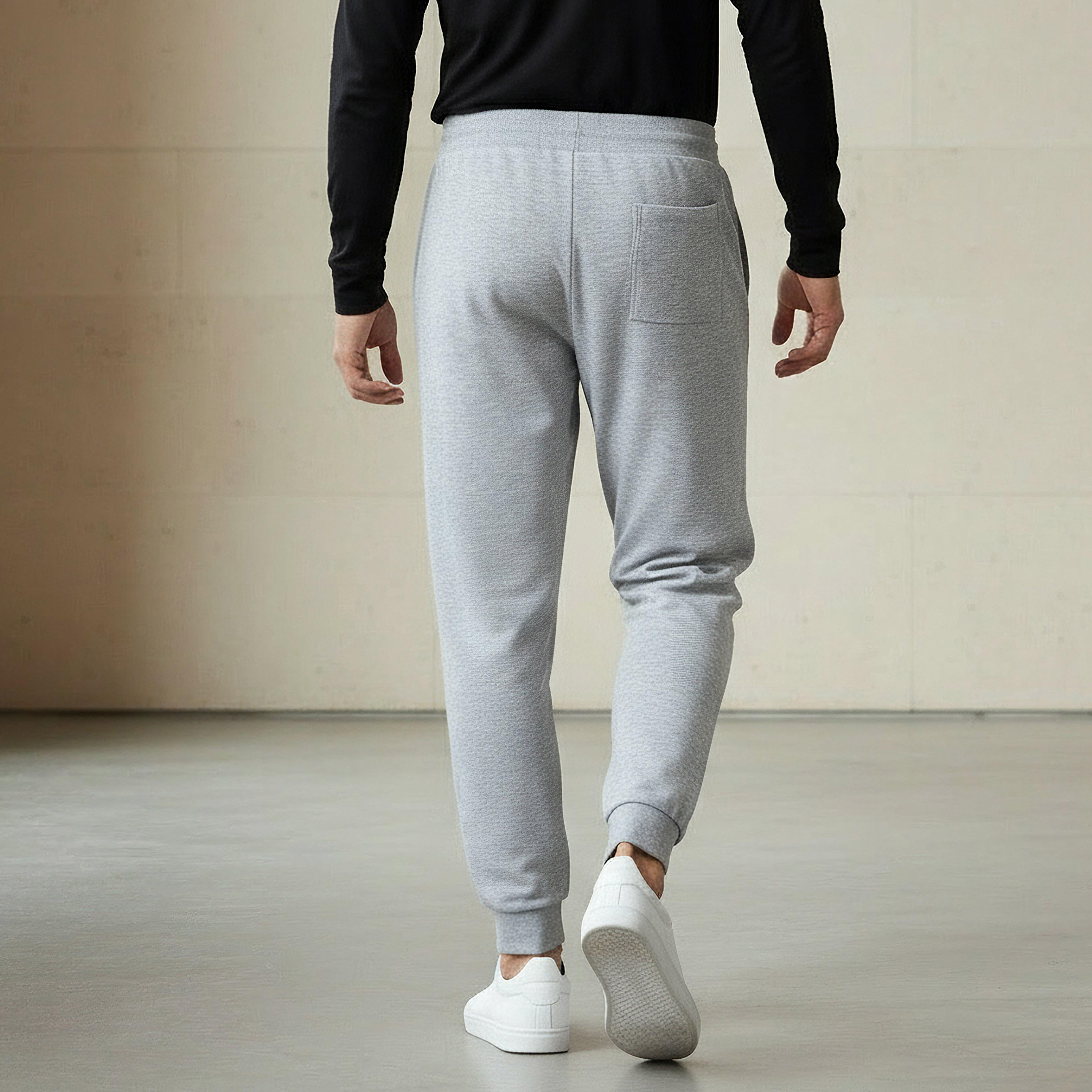 Men Regular Fit Joggers with Pockets-men-clothing-bottoms-joggers-image-3