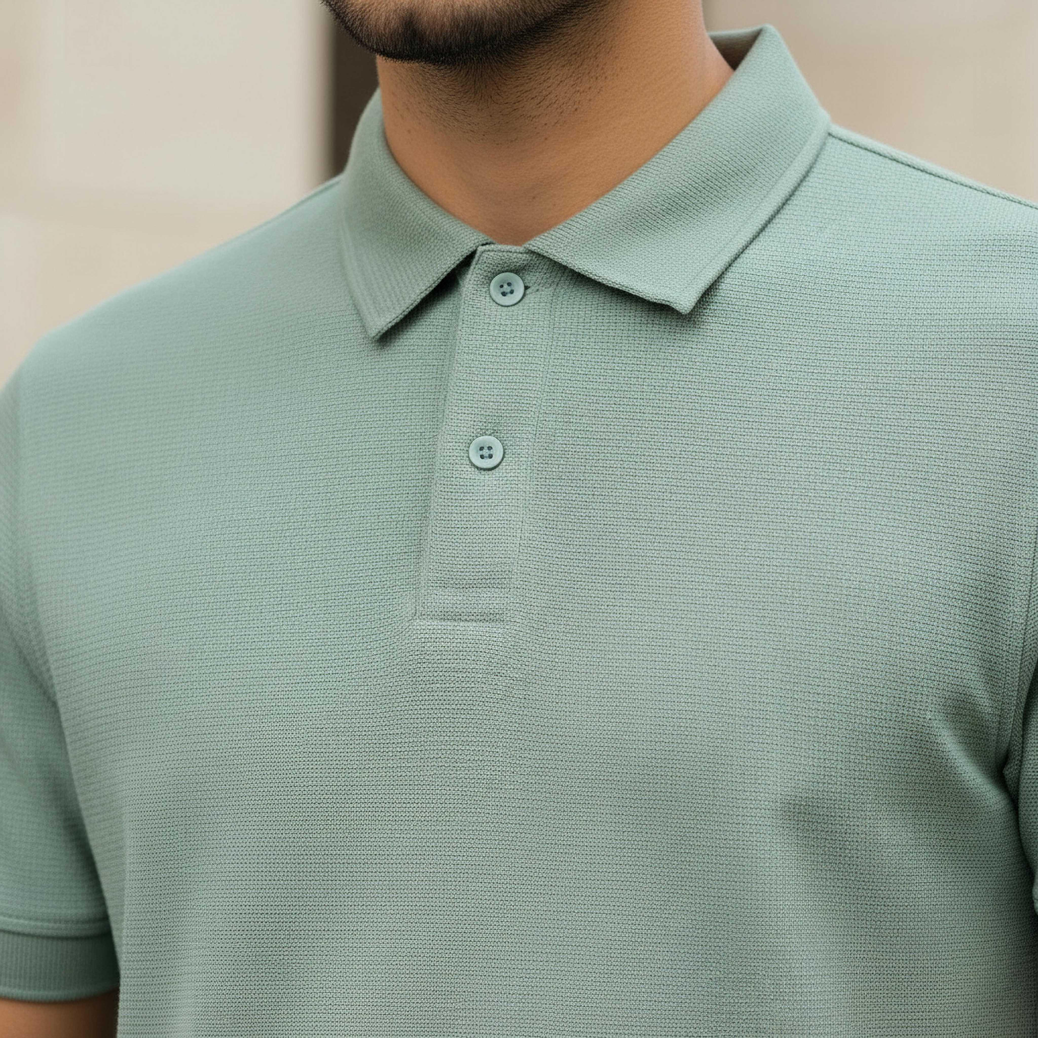 Men Short Sleeves Textured Polo T-shirt-men-clothing-tshirtsandpolos-polos-image-4