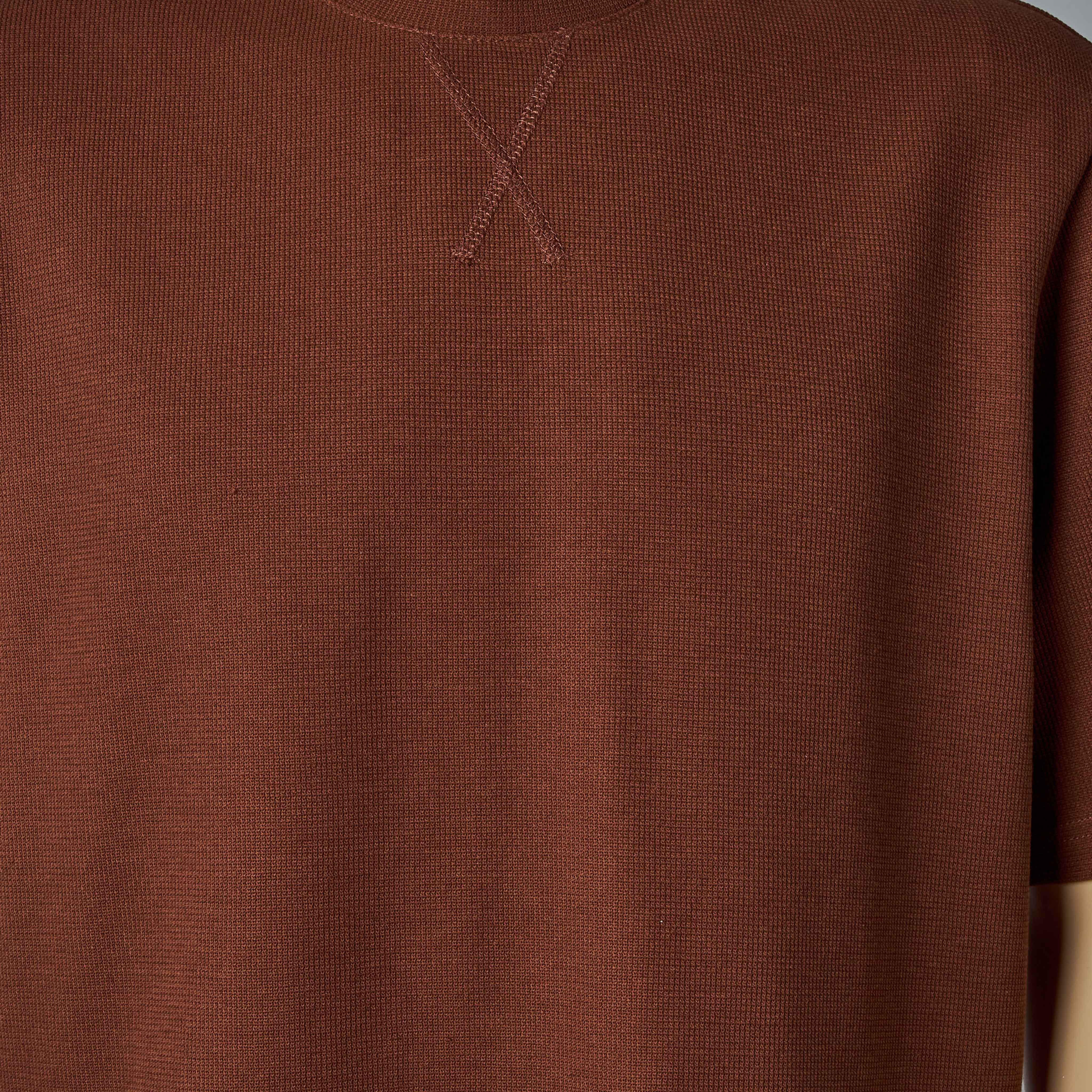 Men Relaxed Fit Crew Neck Short Sleeves Textured T-shirt-men-clothing-tshirtsandpolos-tshirts-image-4