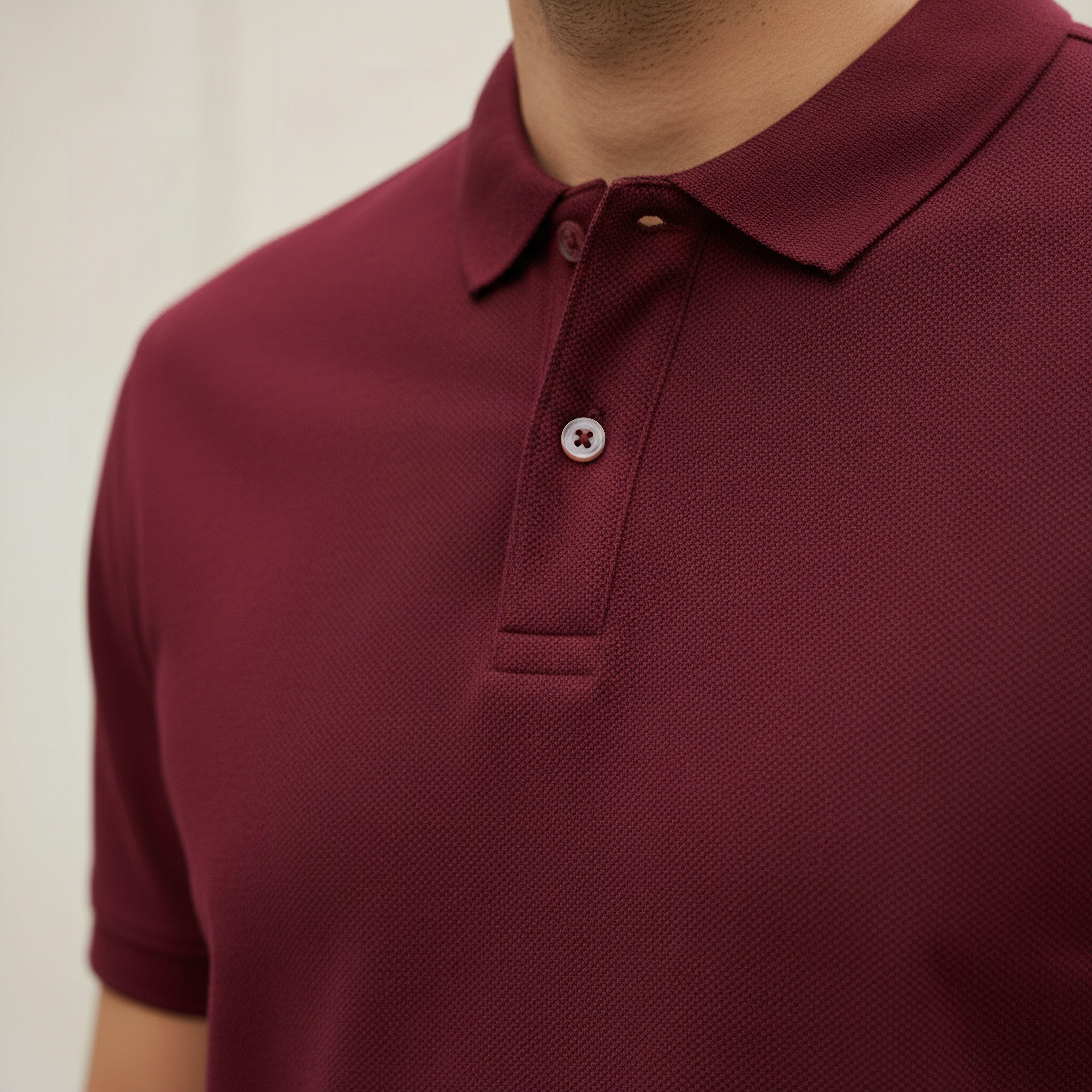 Men Short Sleeves Pique Polo T-shirt-men-clothing-tshirtsandpolos-polos-image-4