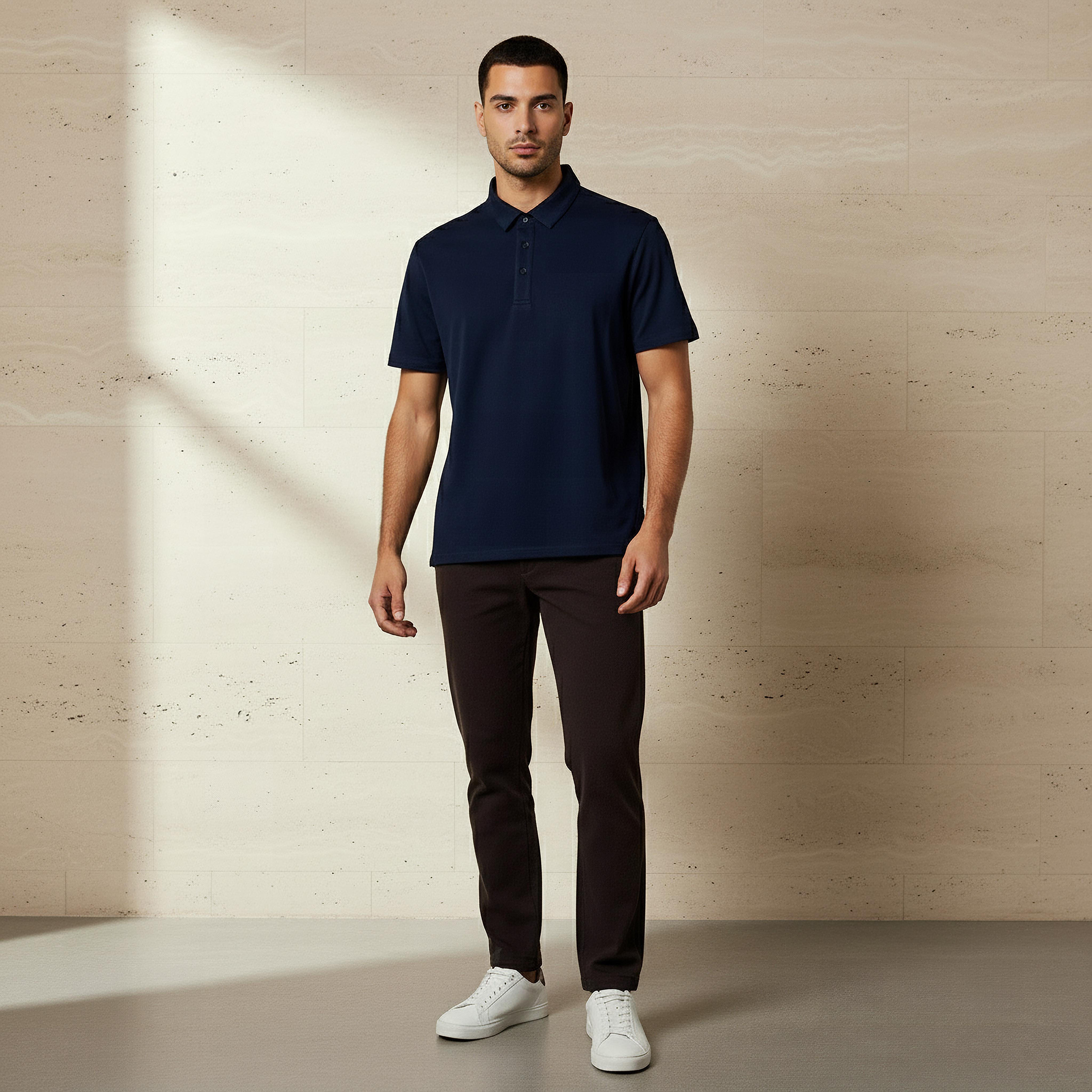 Men Short Sleeve Polo T-shirt-men-clothing-tshirtsandpolos-polos-image-2