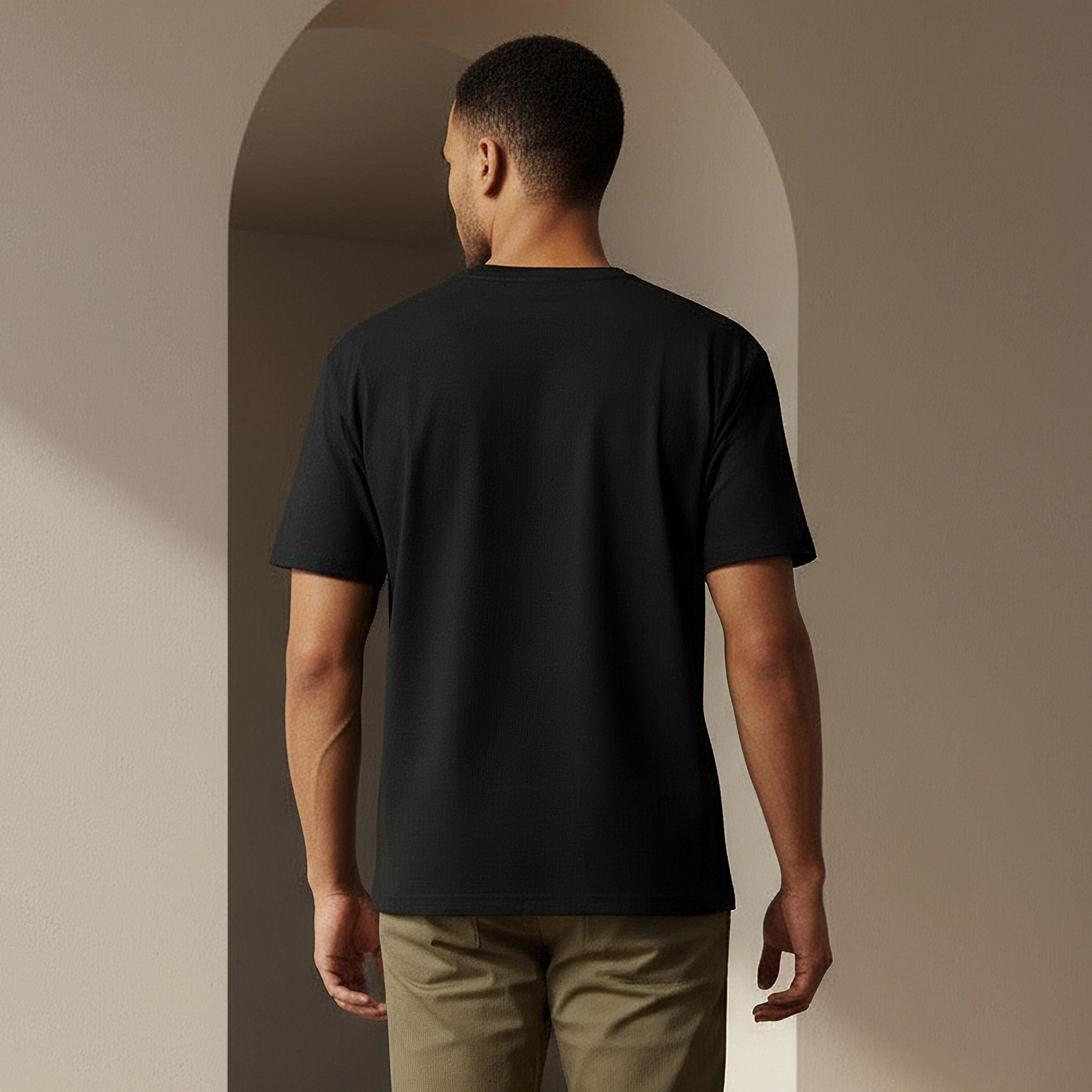 Men Relaxed Fit Crew Neck Short Sleeve Drop Shoulder T-shirt-men-clothing-tshirtsandpolos-tshirts-image-3