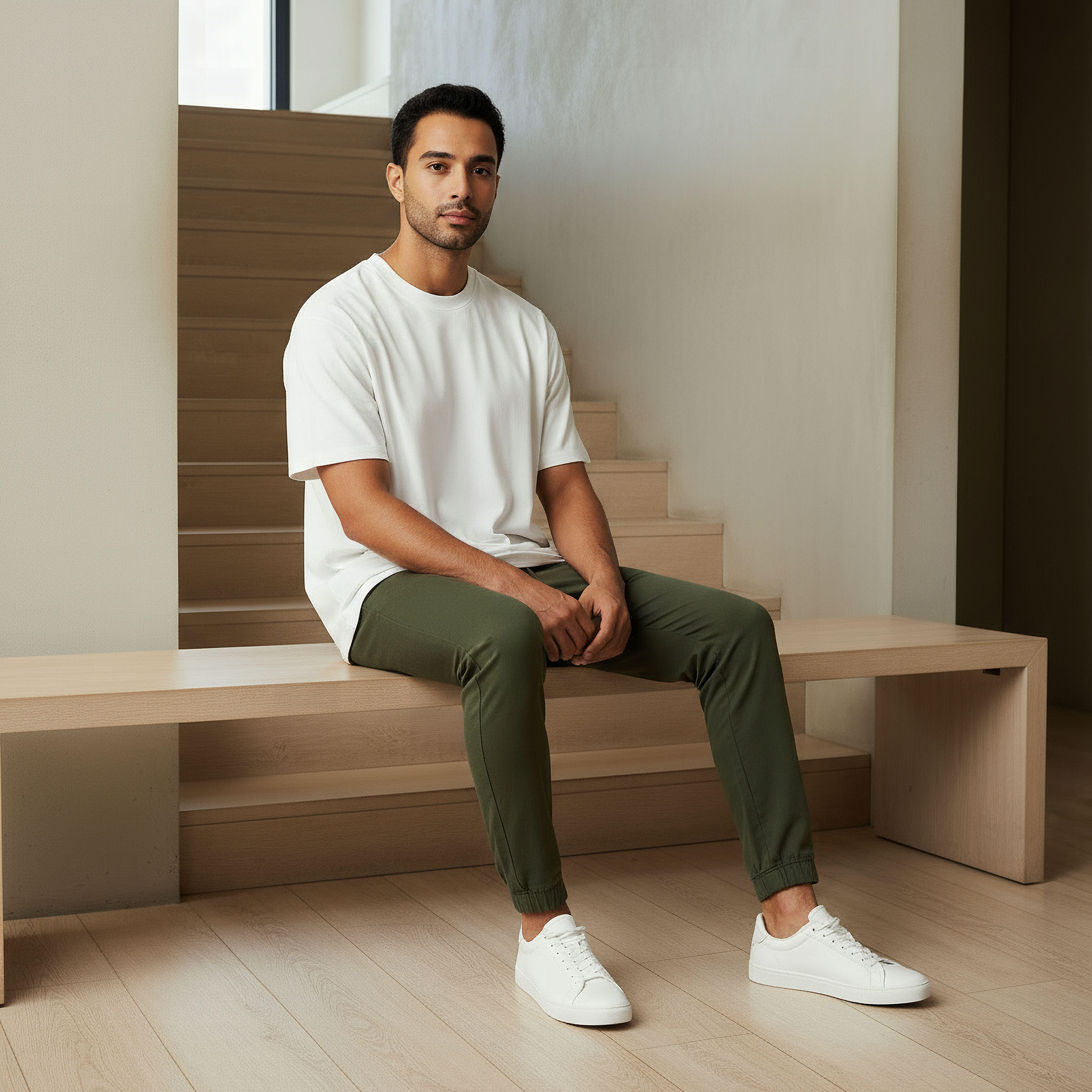 Men Relaxed Fit Crew Neck Short Sleeve Drop Shoulder T-shirt-men-clothing-tshirtsandpolos-tshirts-image-5